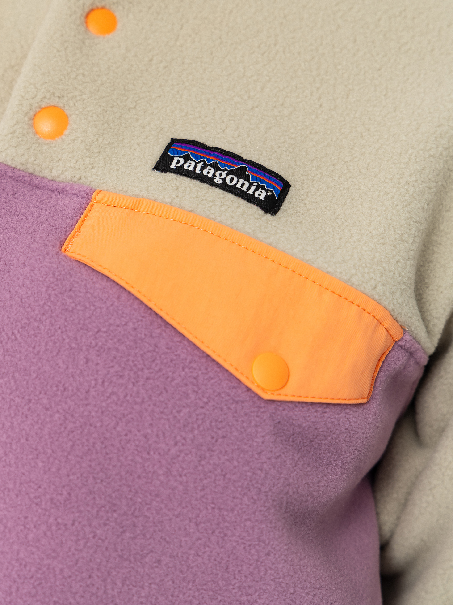 Дамски Поларени суитшърт Patagonia Lightweight Synchilla Snap T (light violet)