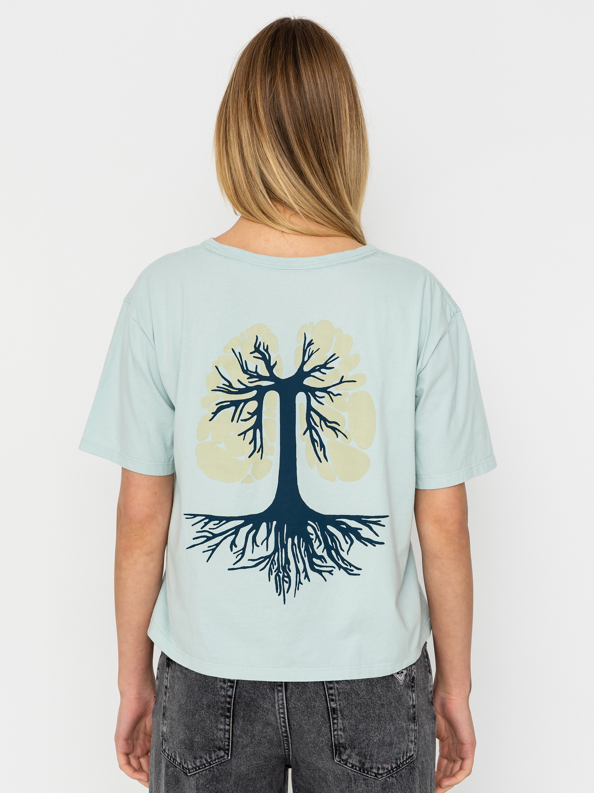 Тениска Patagonia Run Like Roots Wmn (thin ice)