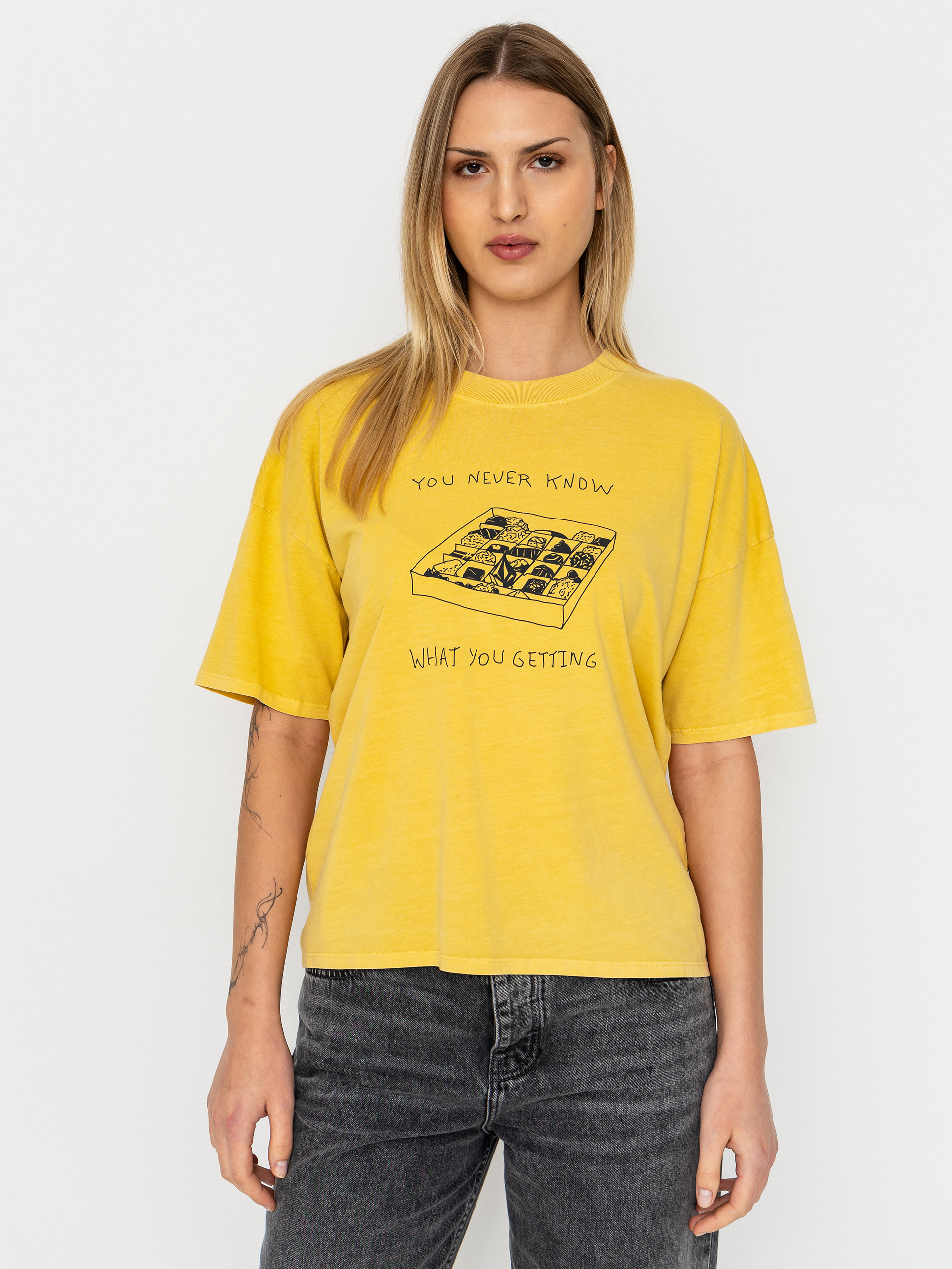 Тениска Volcom Voltrip Wmn (sunburst)