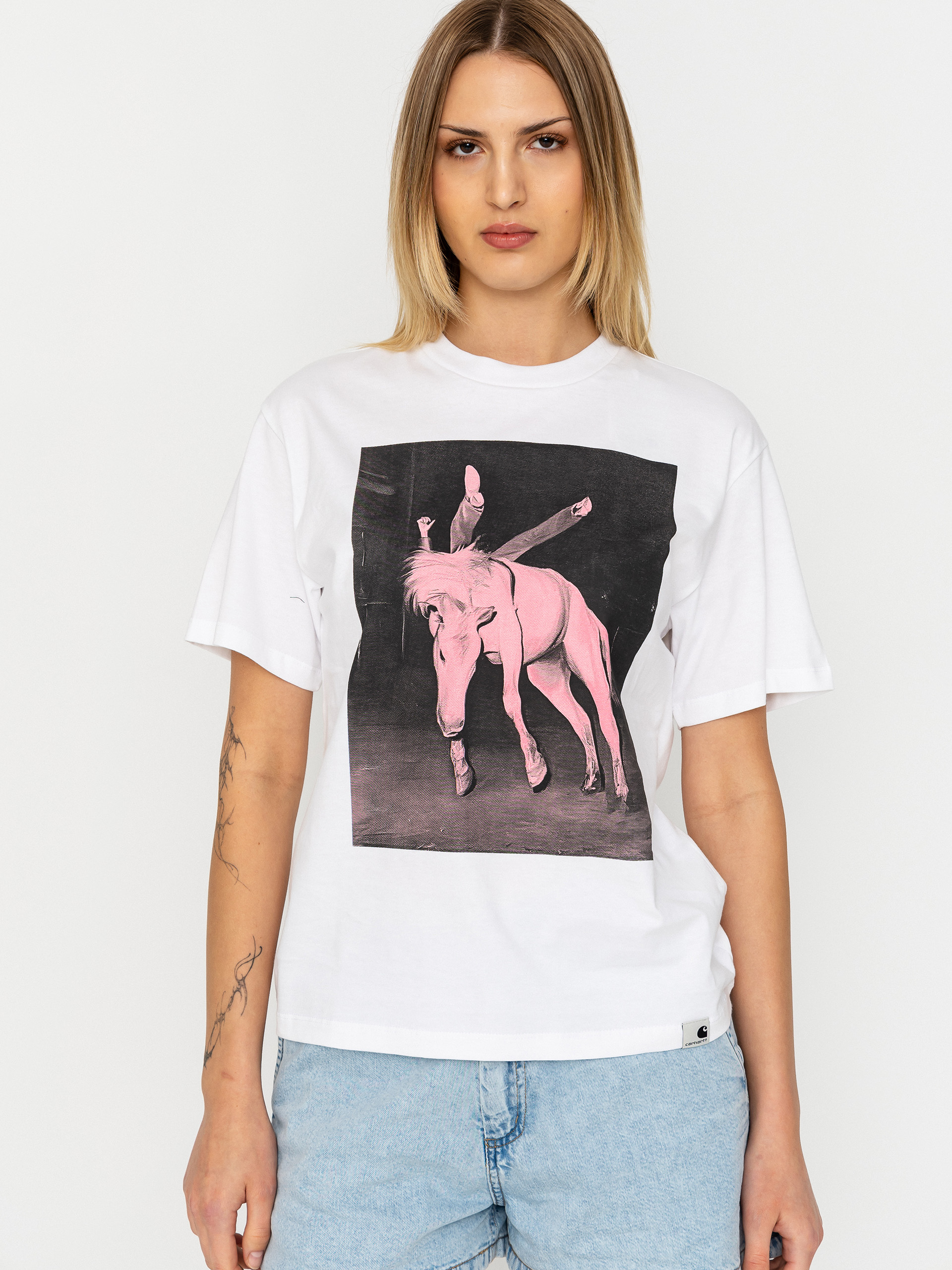 Тениска Carhartt WIP Sean Hamilton Wmn