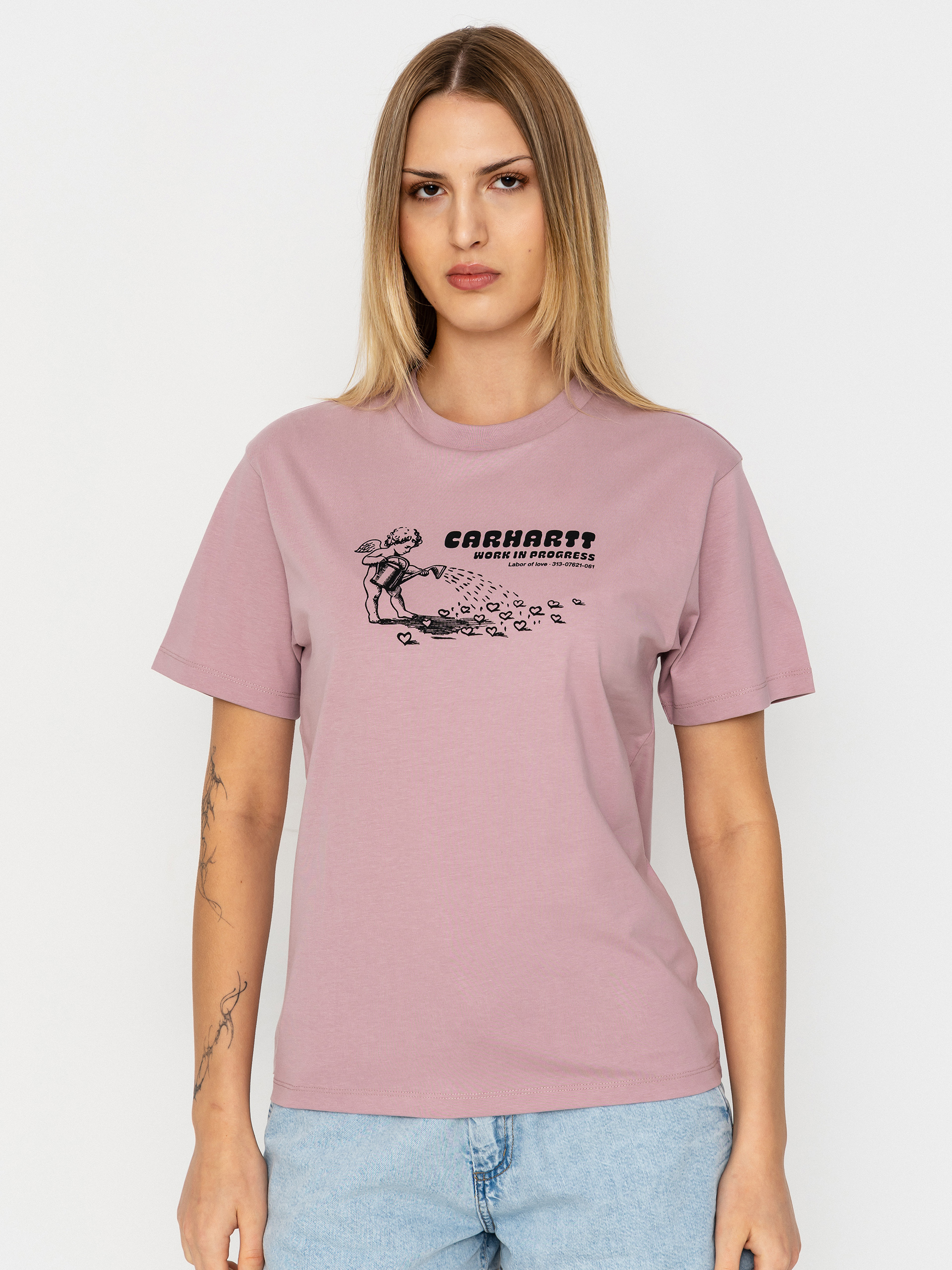 Тениска Carhartt WIP Bumper Sticker Wmn