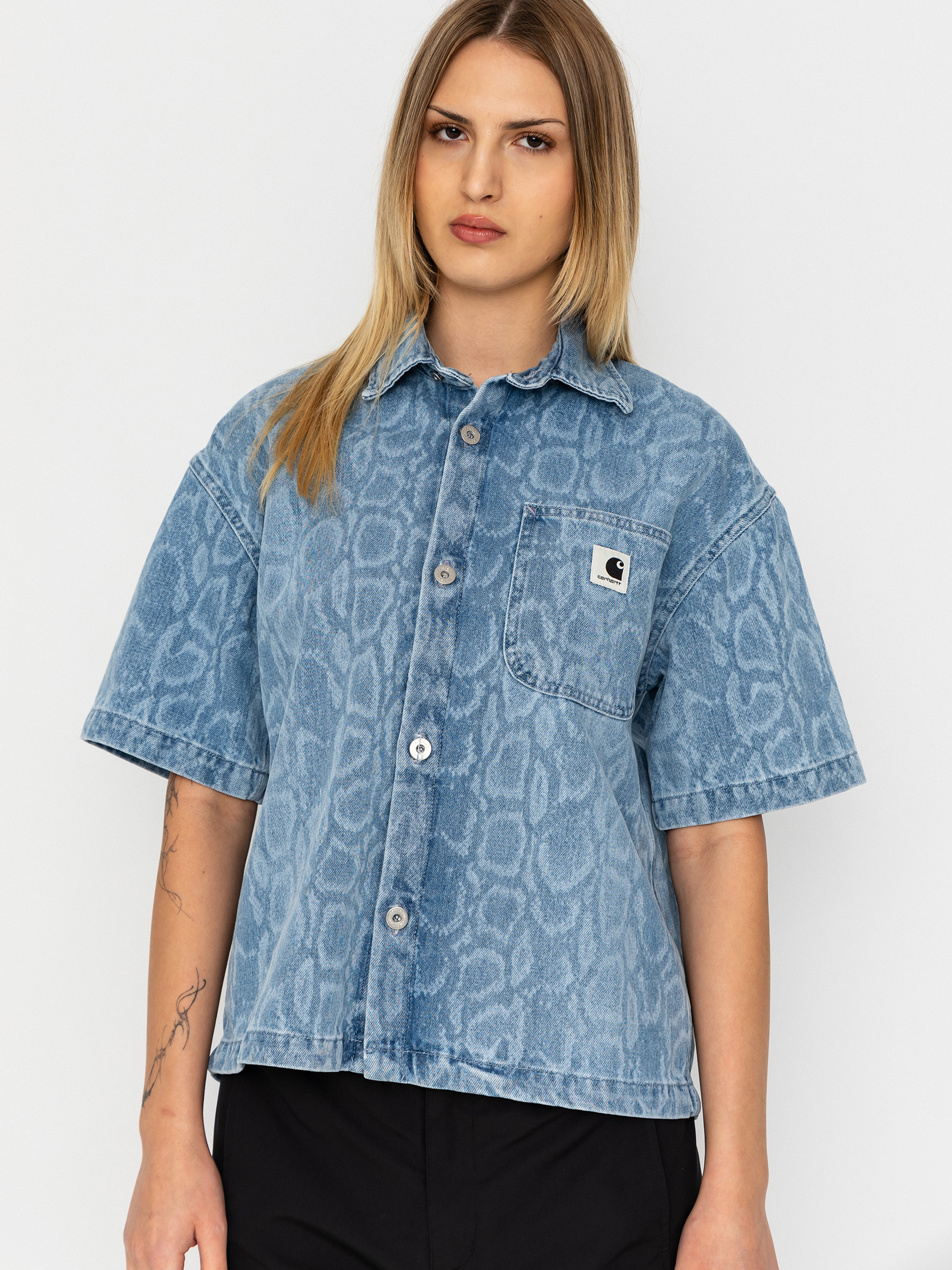 Риза Carhartt WIP Snake Lovilia Wmn
