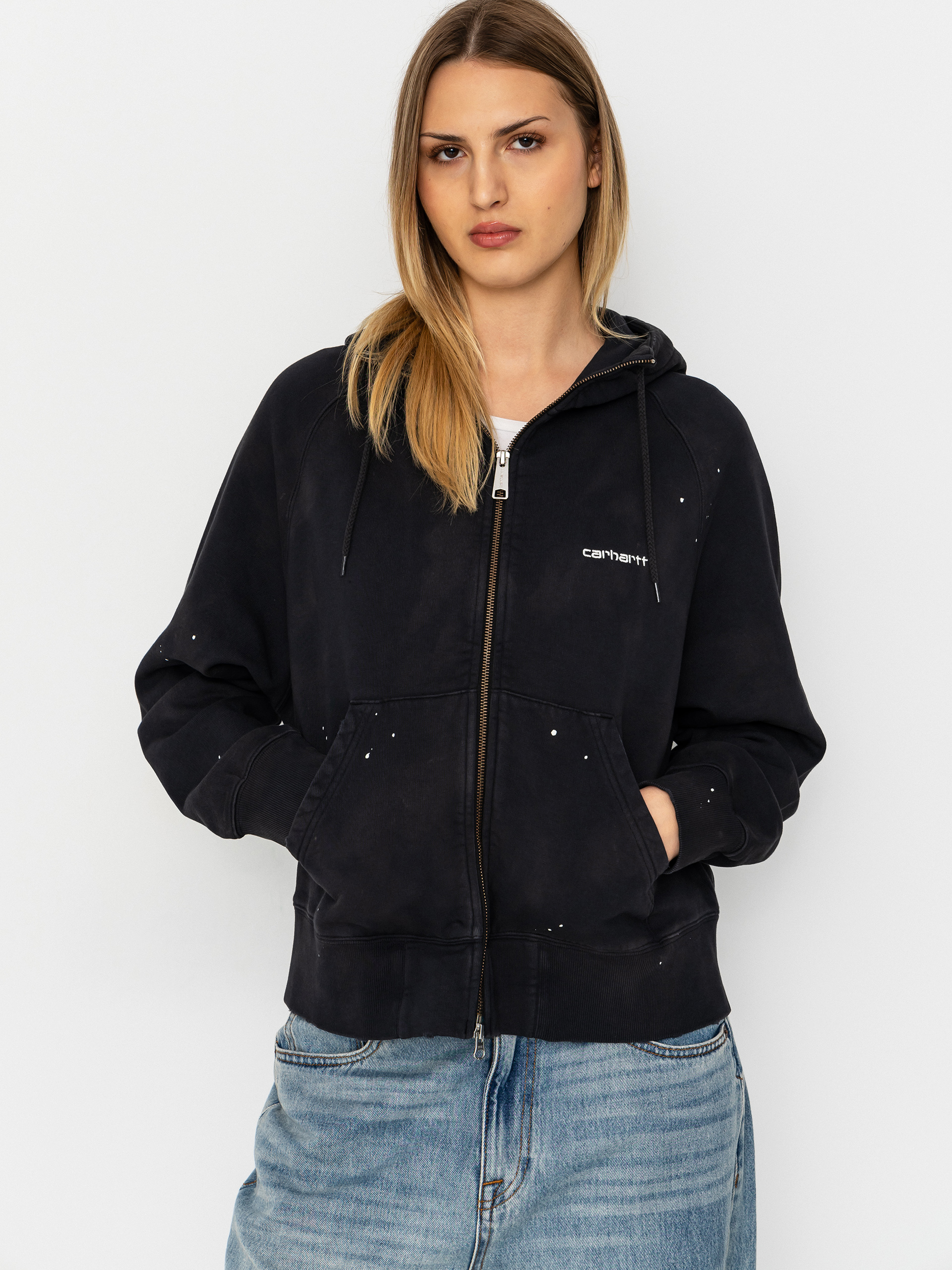 Суитшърт с качулка Carhartt WIP Painter ZHD Wmn (black)