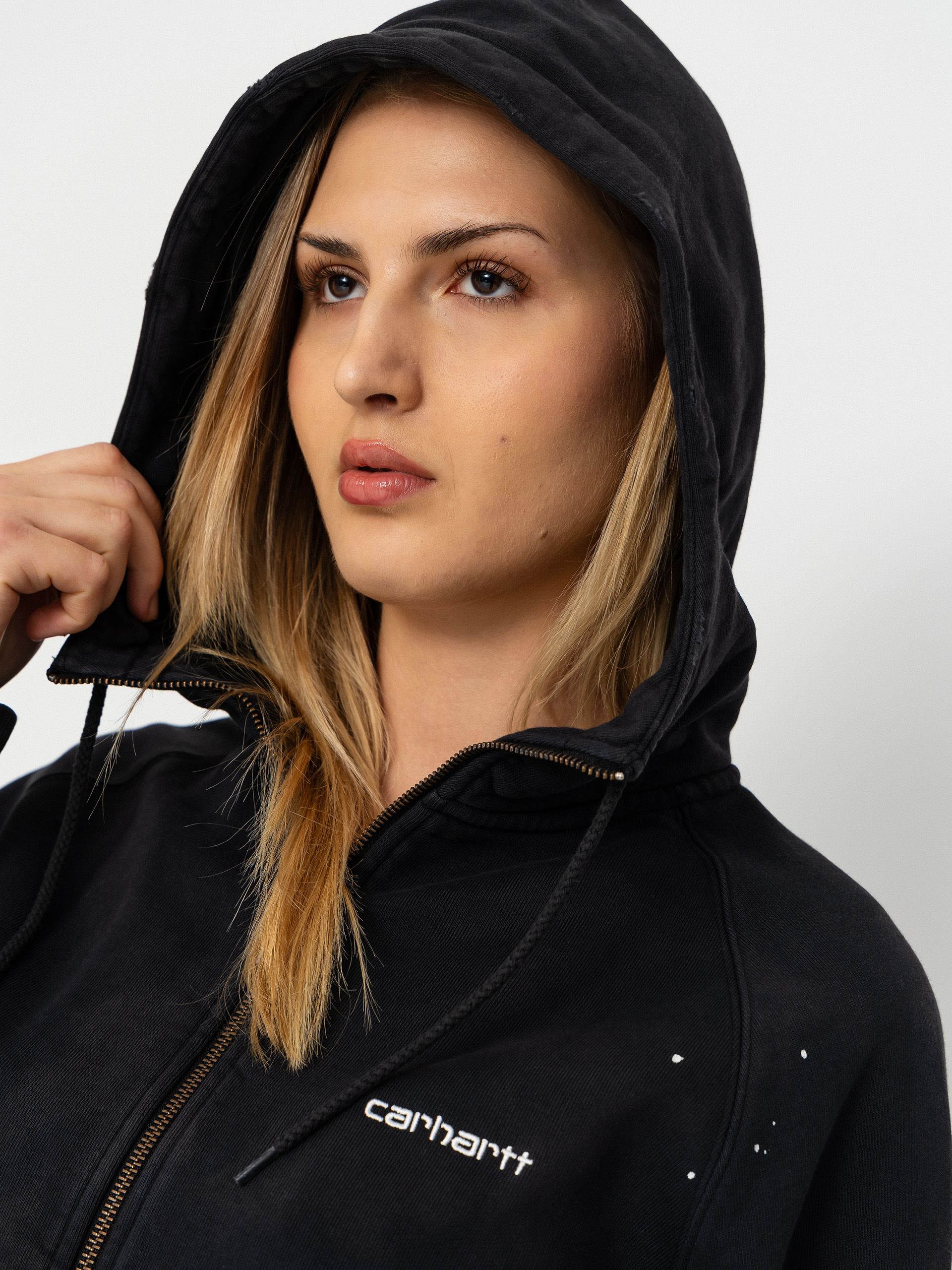 Суитшърт с качулка Carhartt WIP Painter ZHD Wmn (black)