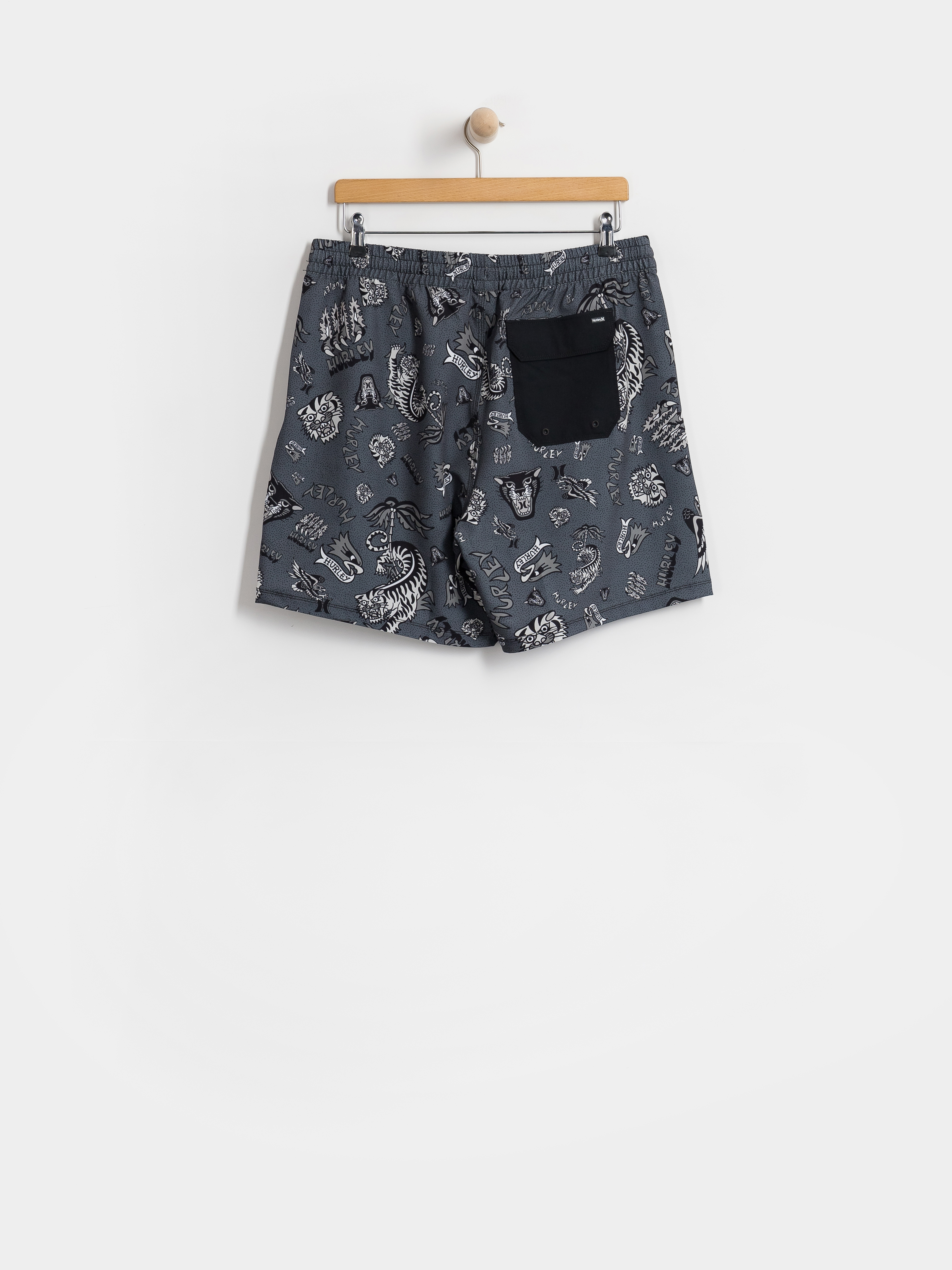 Къси панталони Hurley Volley Flex Art (black)