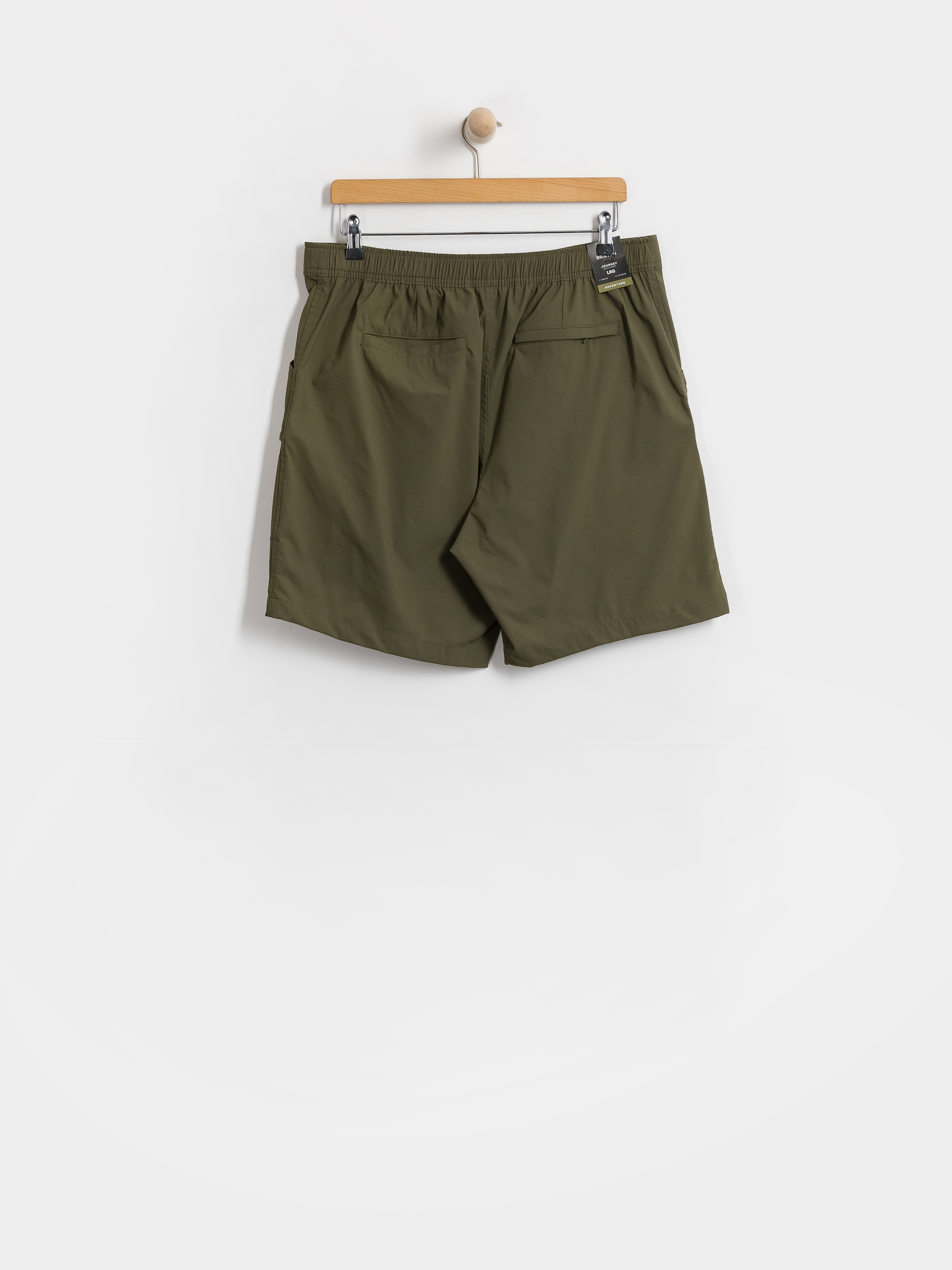 Къси панталони Brixton Journey Utility (dark olive)