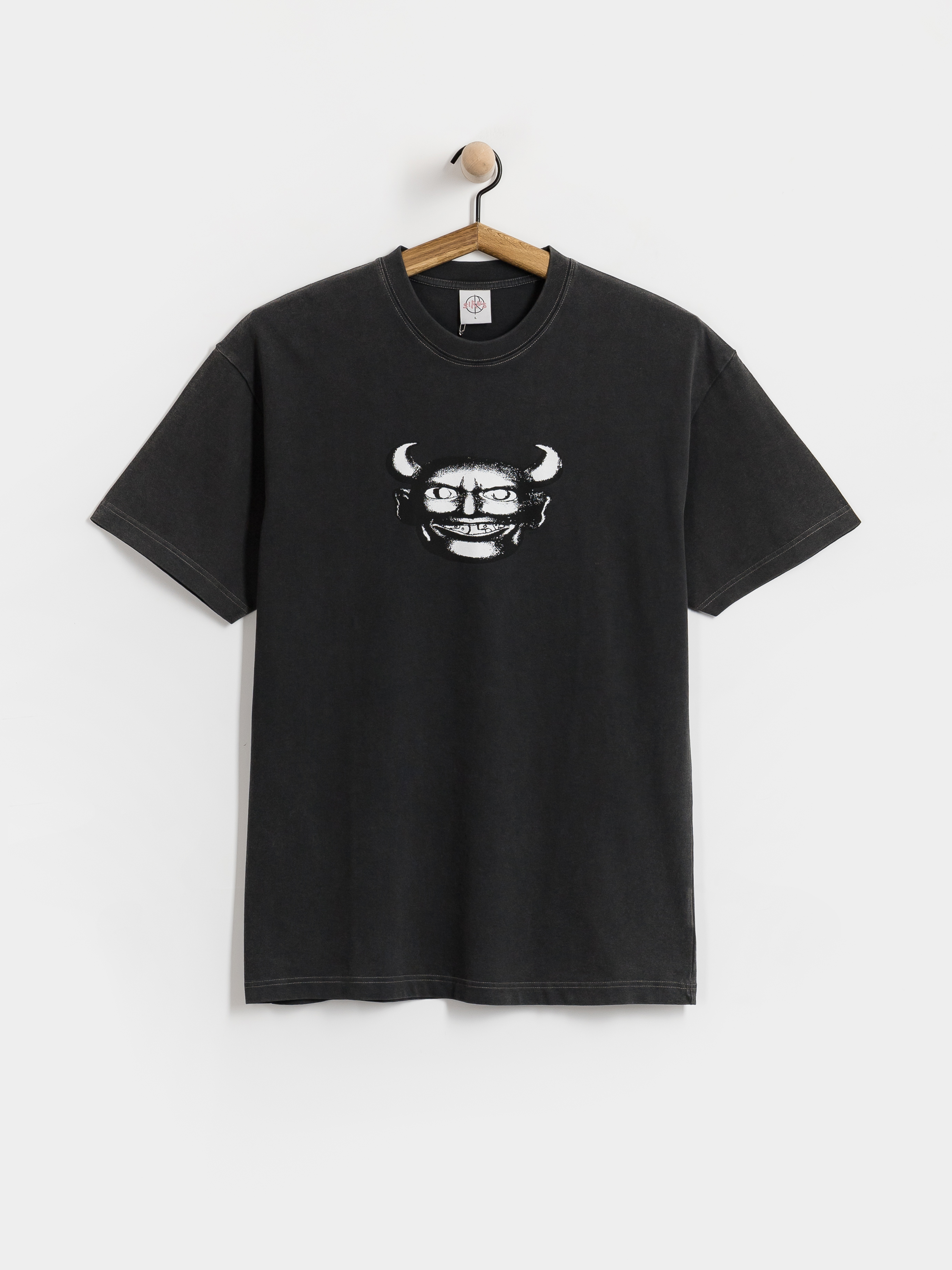 Тениска Polar Skate Devil (silver black)