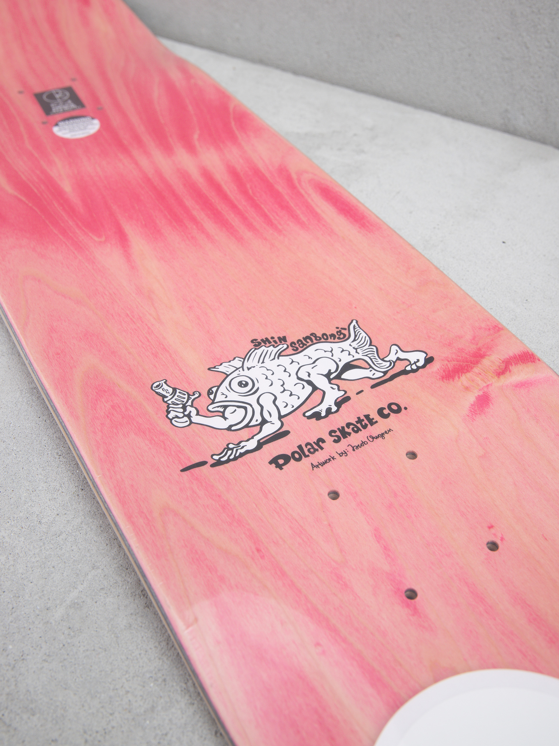 Дъска Polar Skate Shin Sanbongi Bongi Boy (pink)