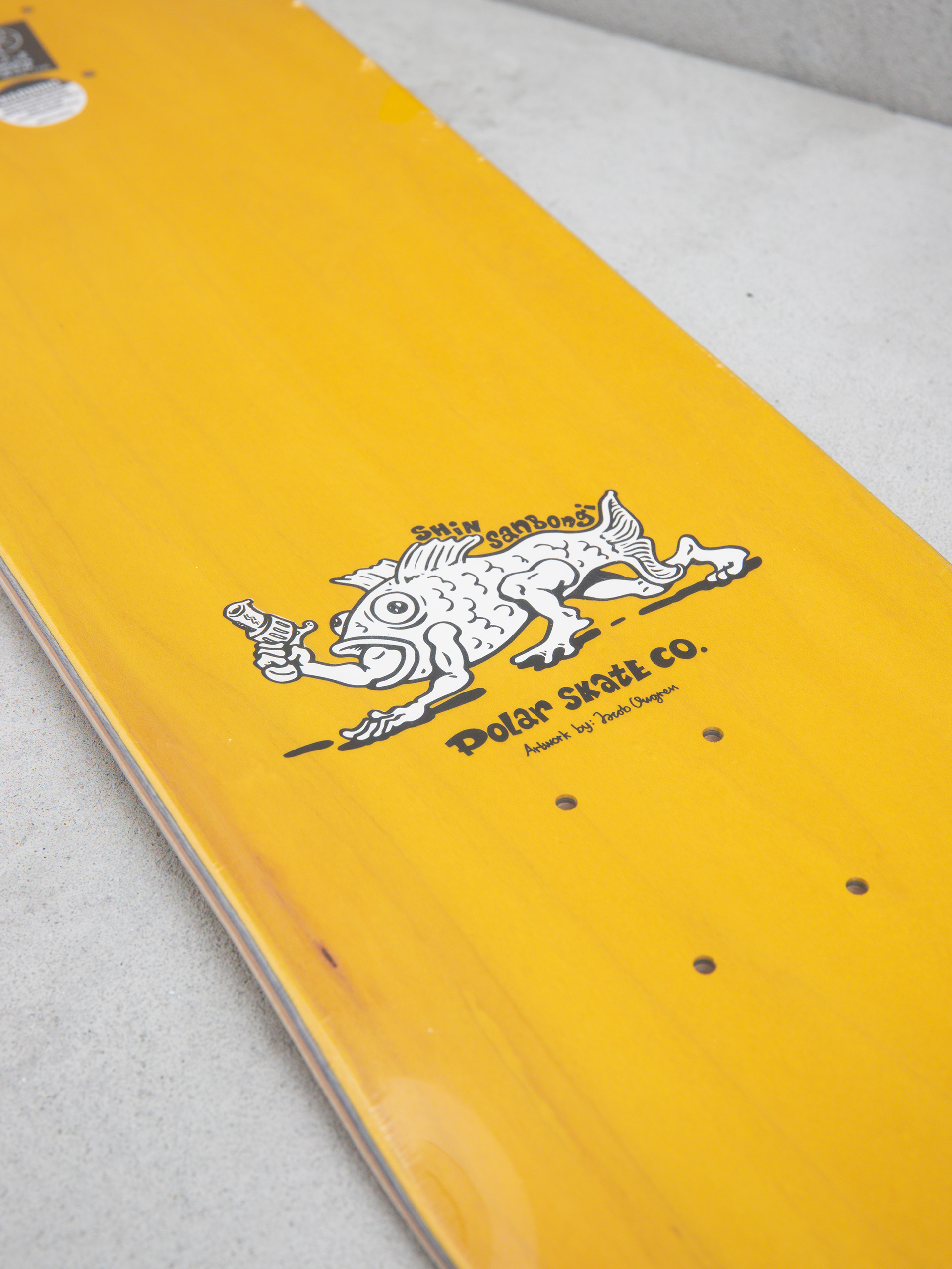 Дъска Polar Skate Shin Sanbongi Bongi Boy (yellow)