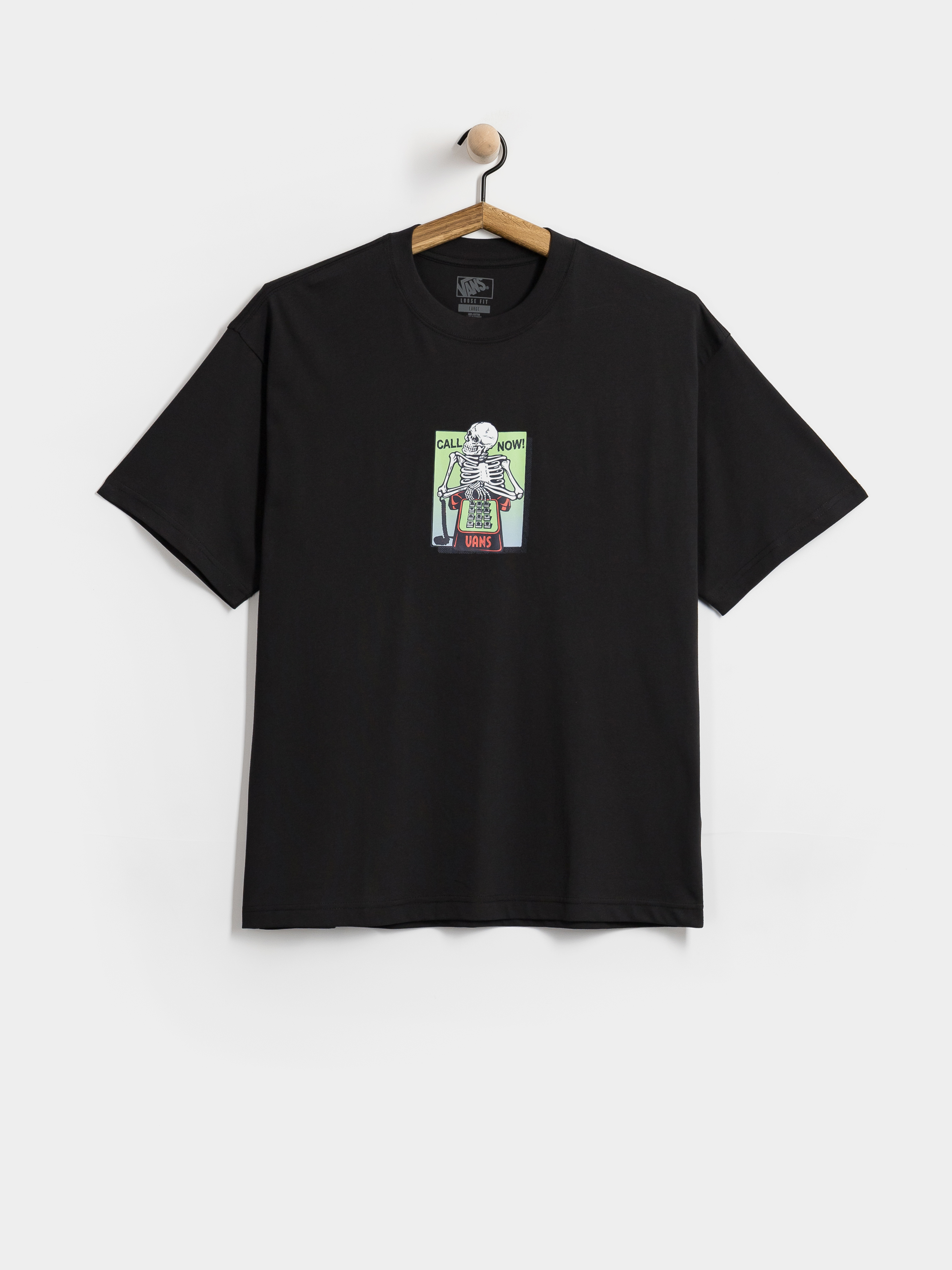 Тениска Vans Call Now (black)