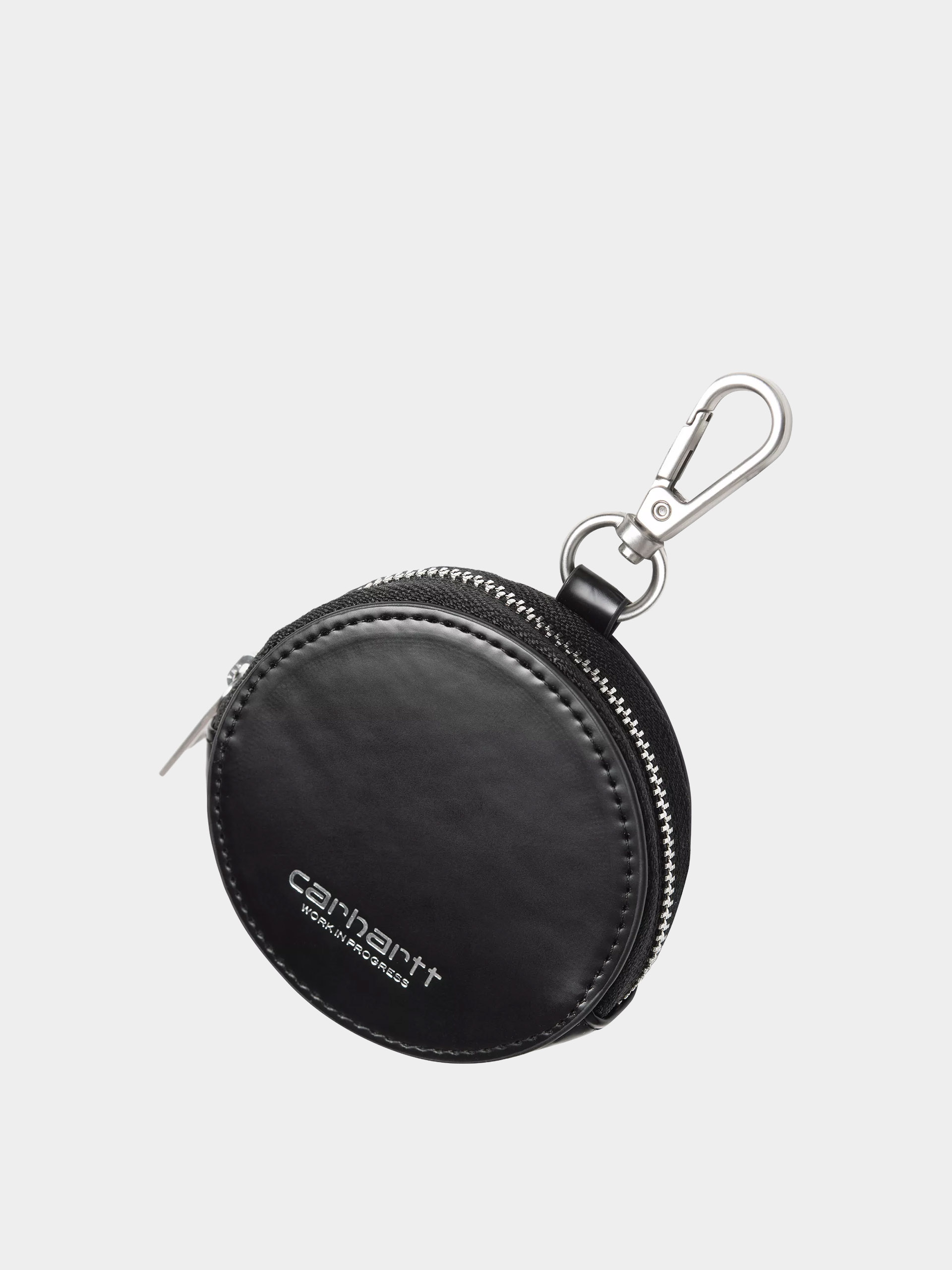 Портмоне Carhartt WIP Script Coin (black/silver)