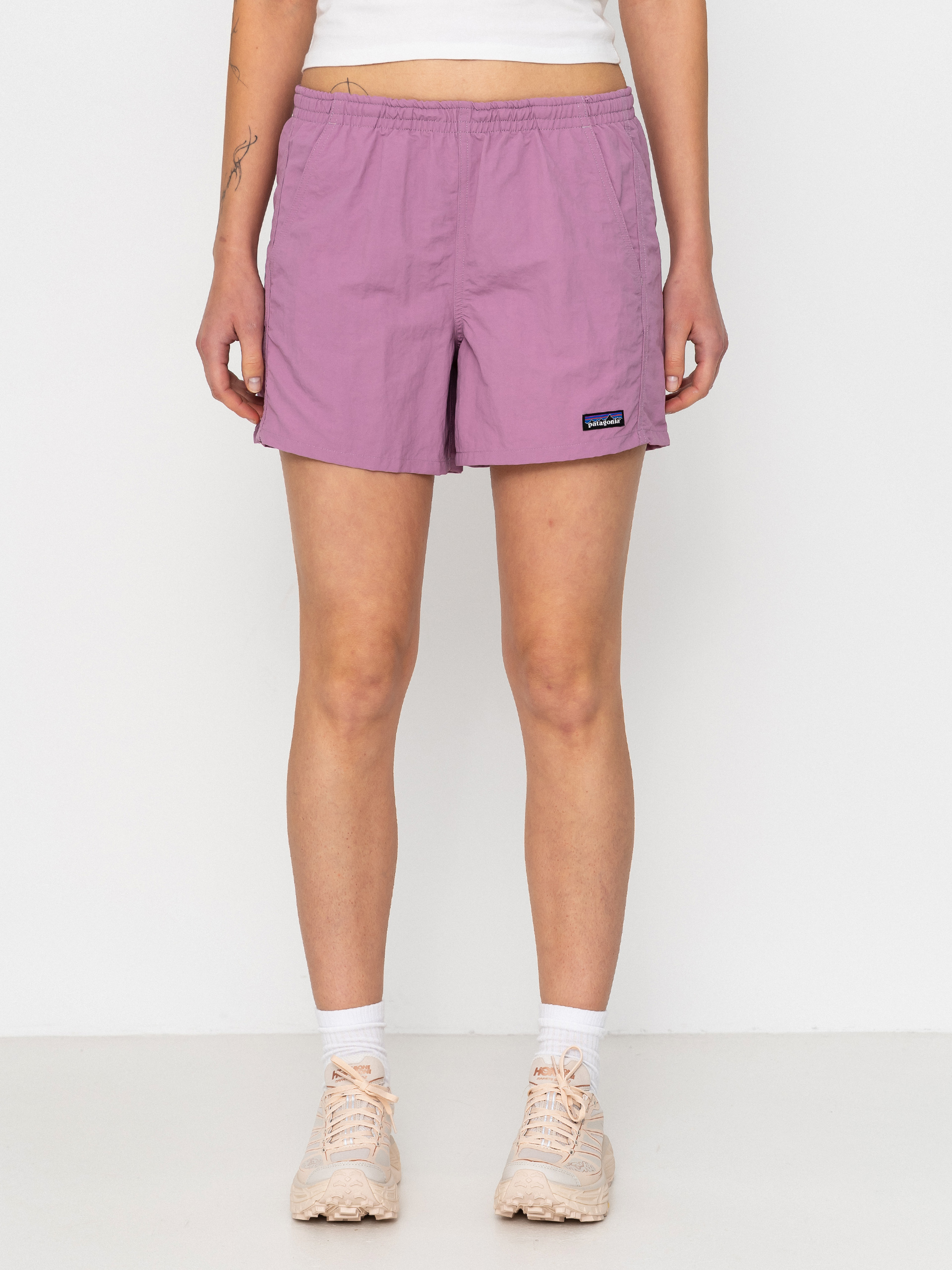 Къси панталони Patagonia Baggies 5in Wmn (light violet)