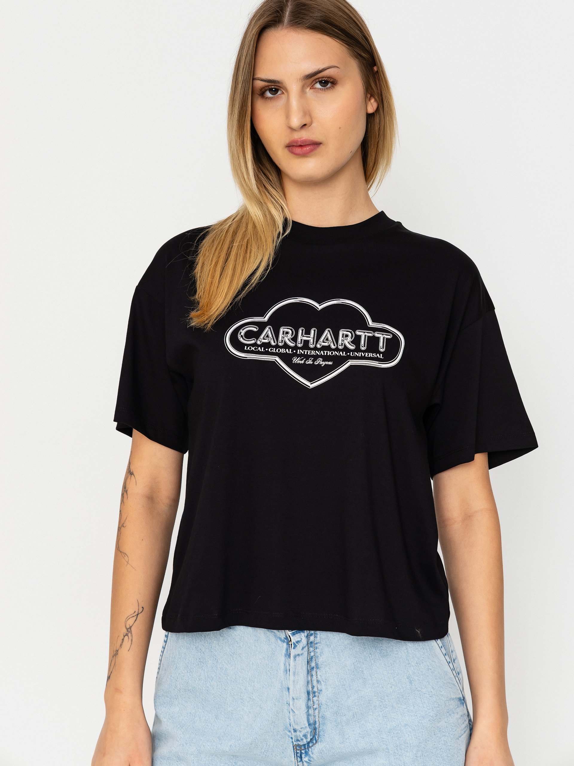 u0422u0435u043du0438u0441u043au0430 Carhartt WIP Cloud Heart Wmn (black)