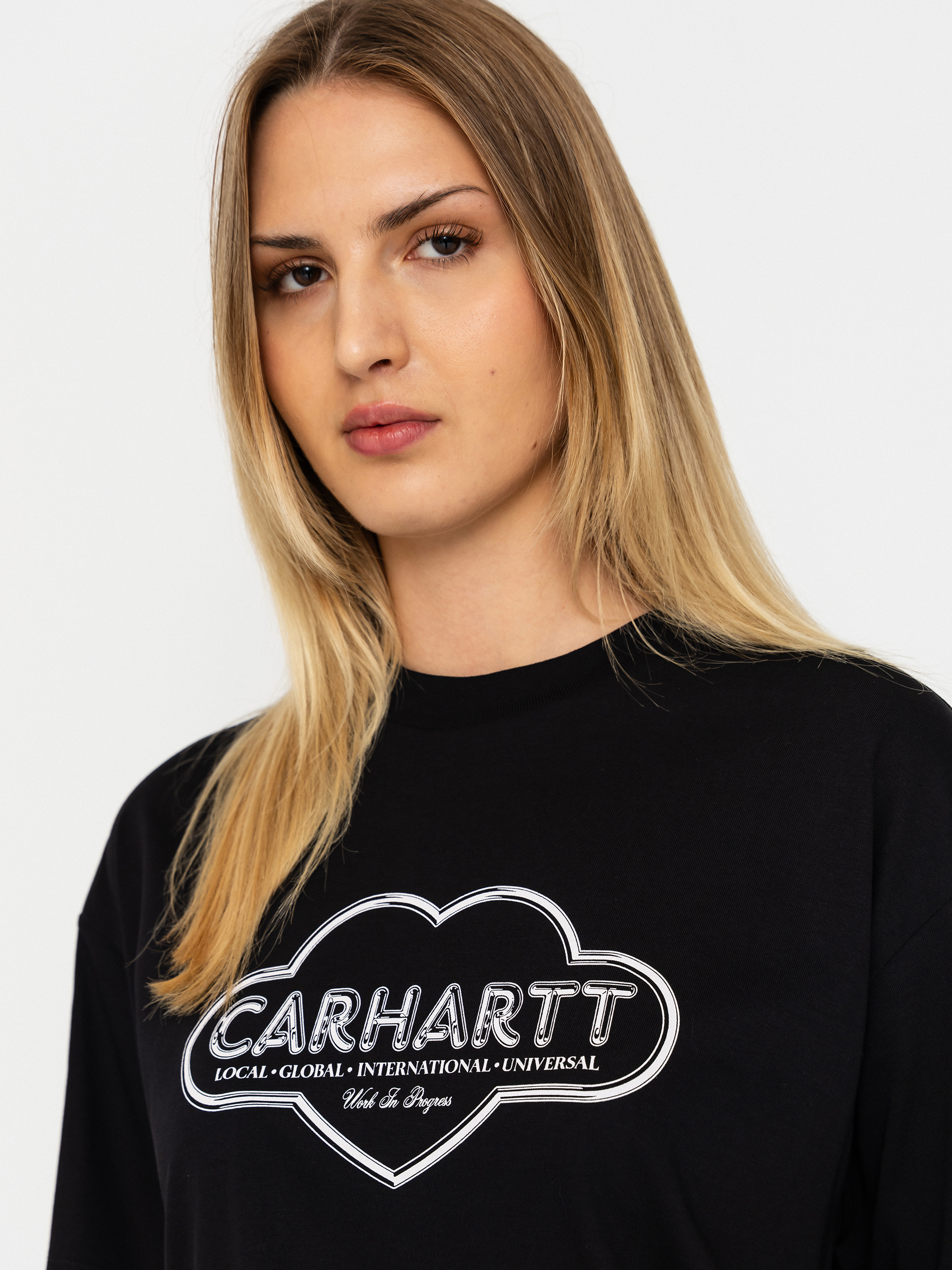 Тениска Carhartt WIP Cloud Heart Wmn (black)