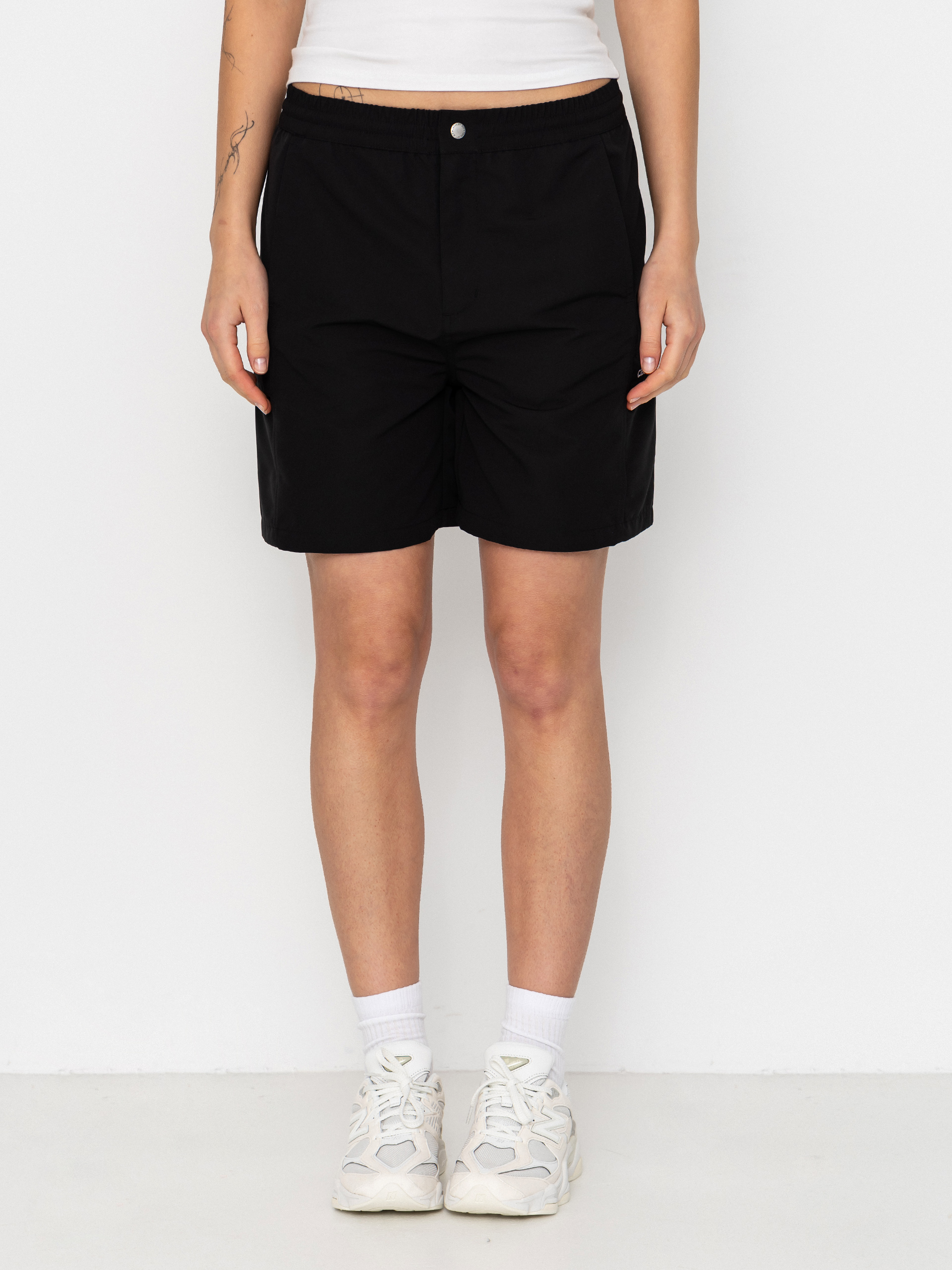 Къси панталони Carhartt WIP Iwan Wmn (black/white)