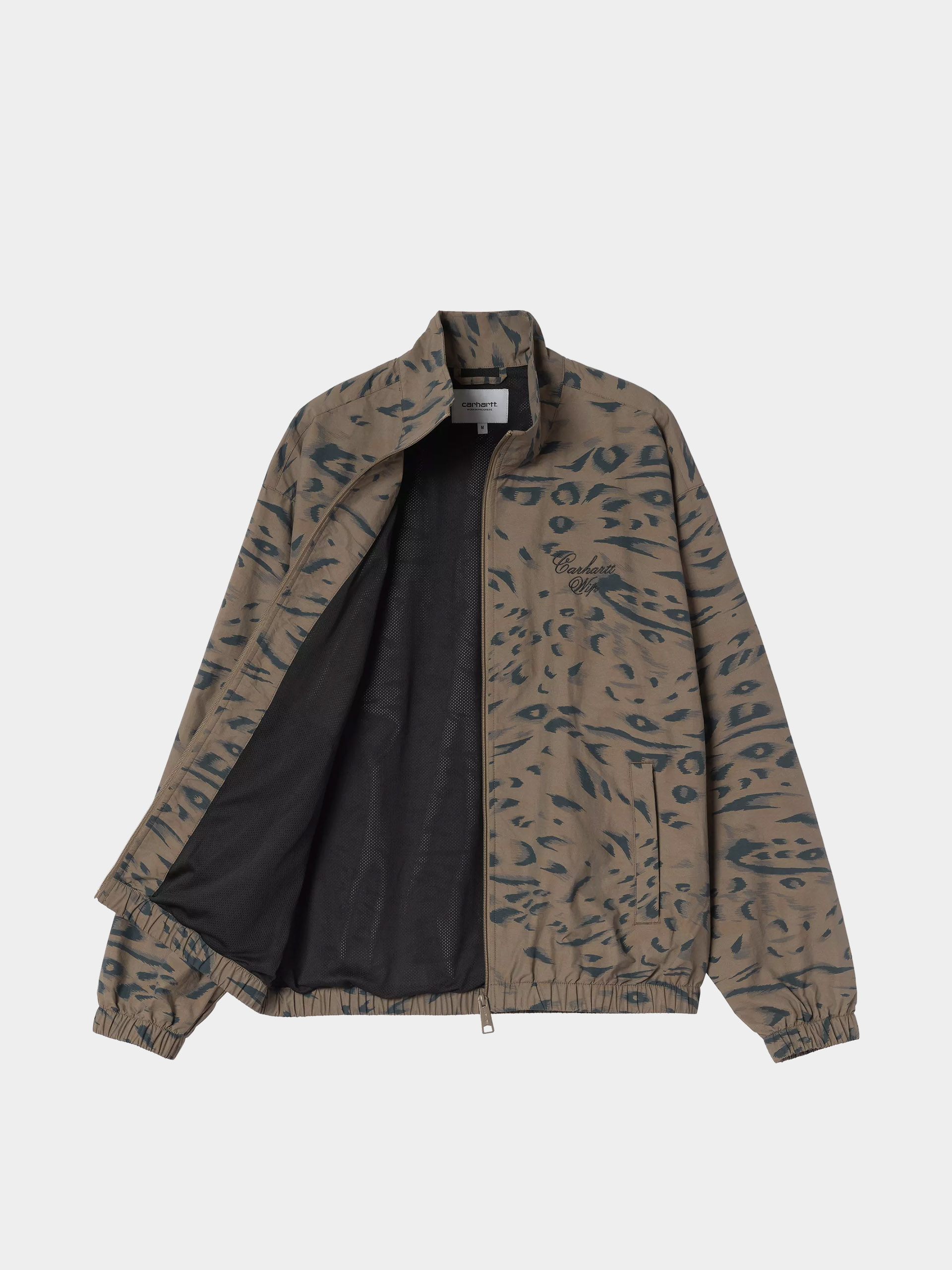 Яке Carhartt WIP Travon (duck feather print cypress/black)