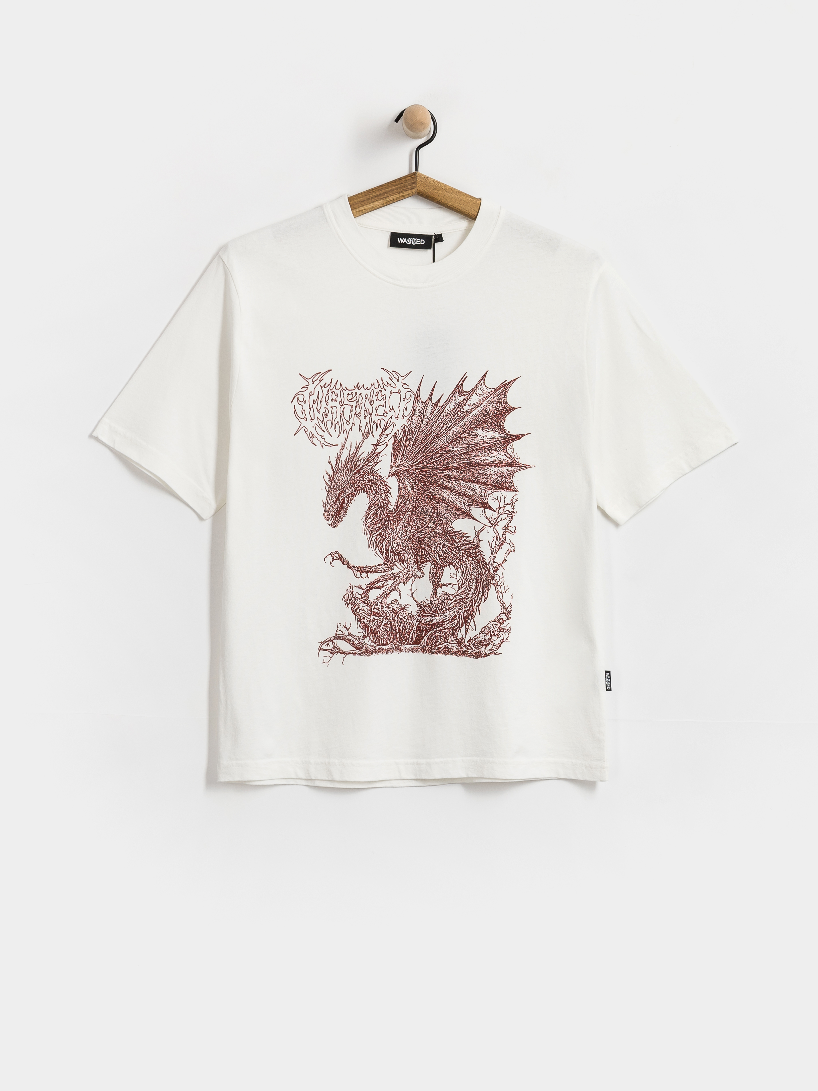 Тениска Wasted Paris Balaur (natural white)