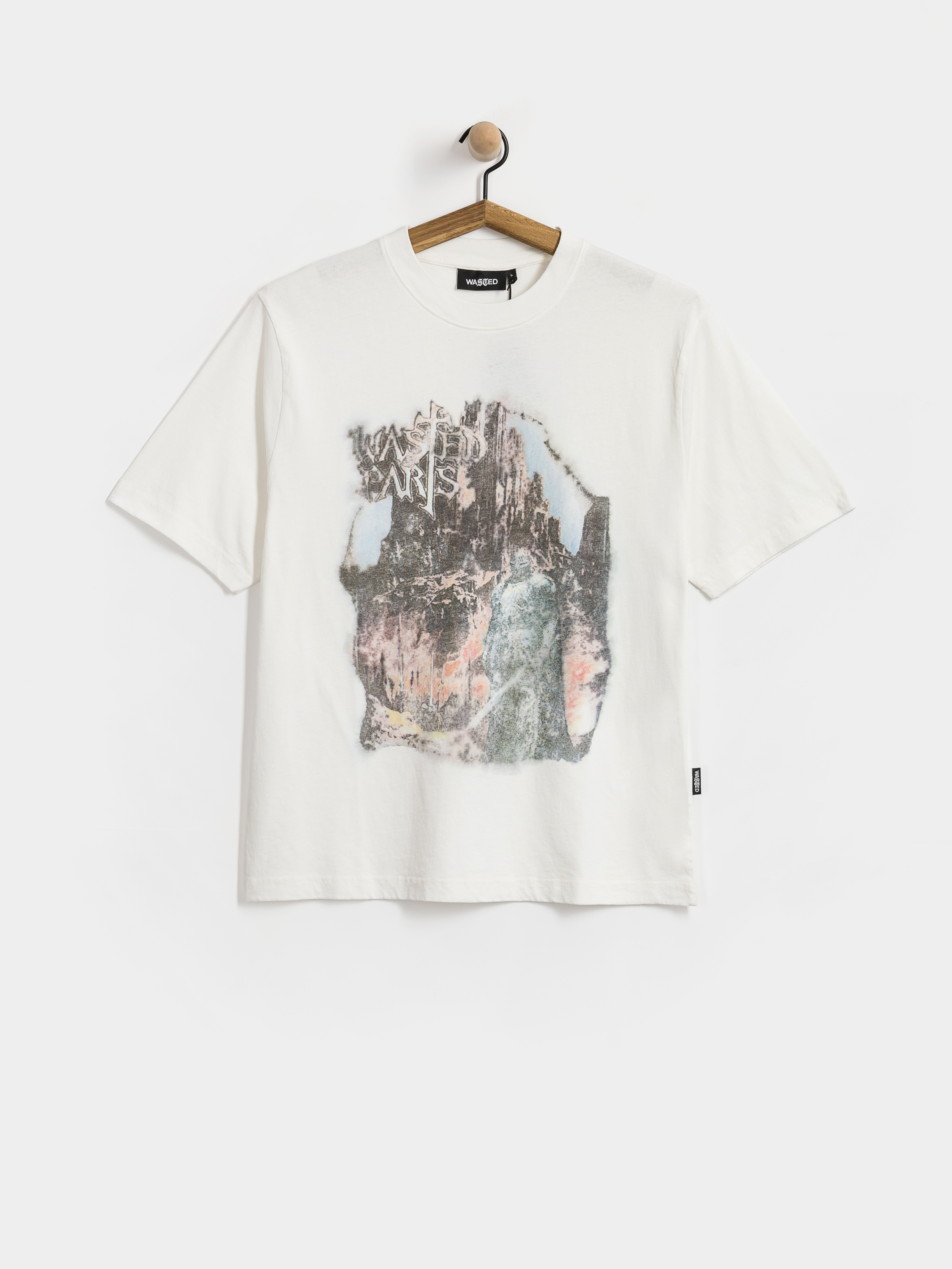 Тениска Wasted Paris Helheim (natural white)
