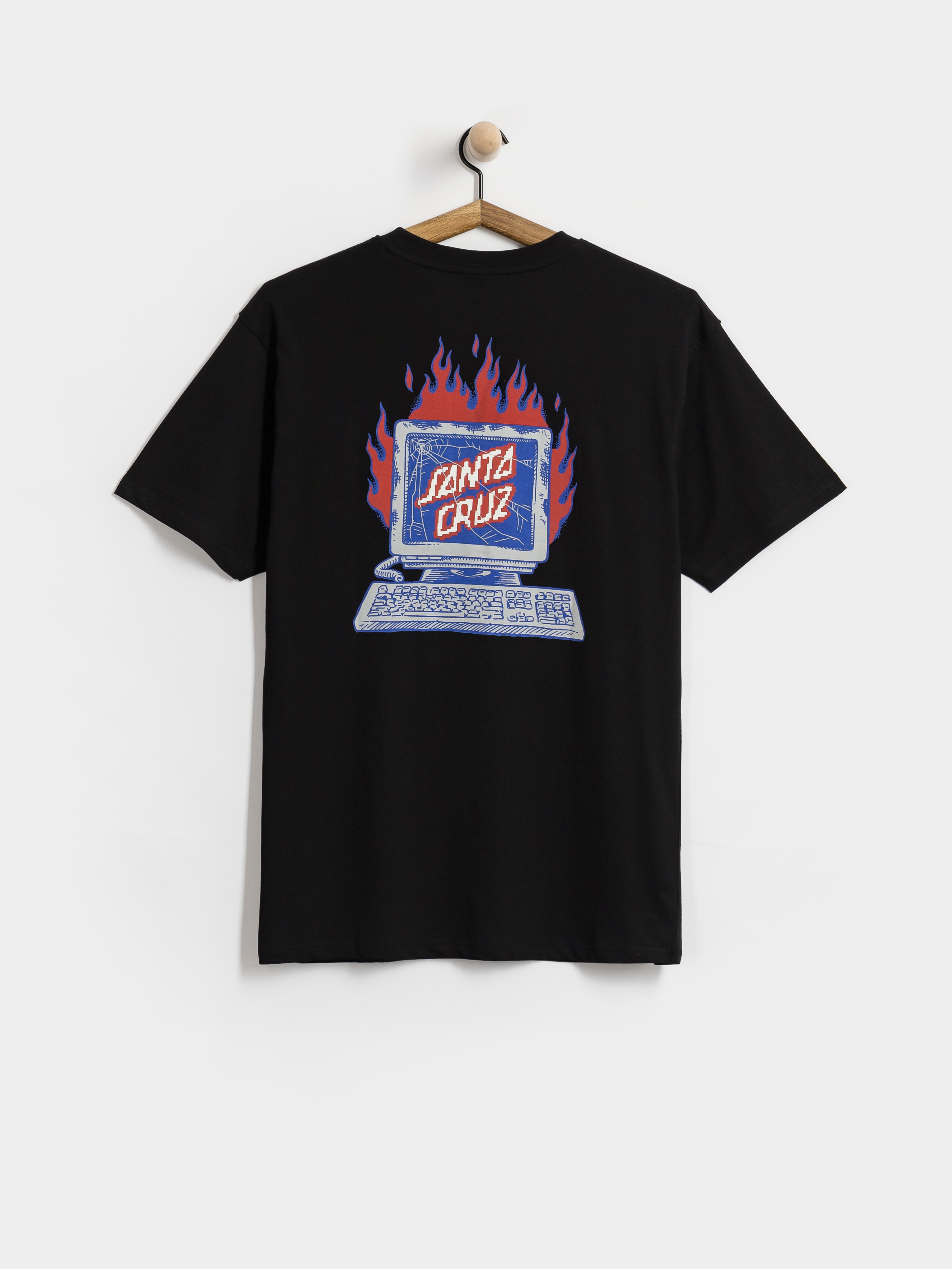 Тениска Santa Cruz Self Destruct (black)