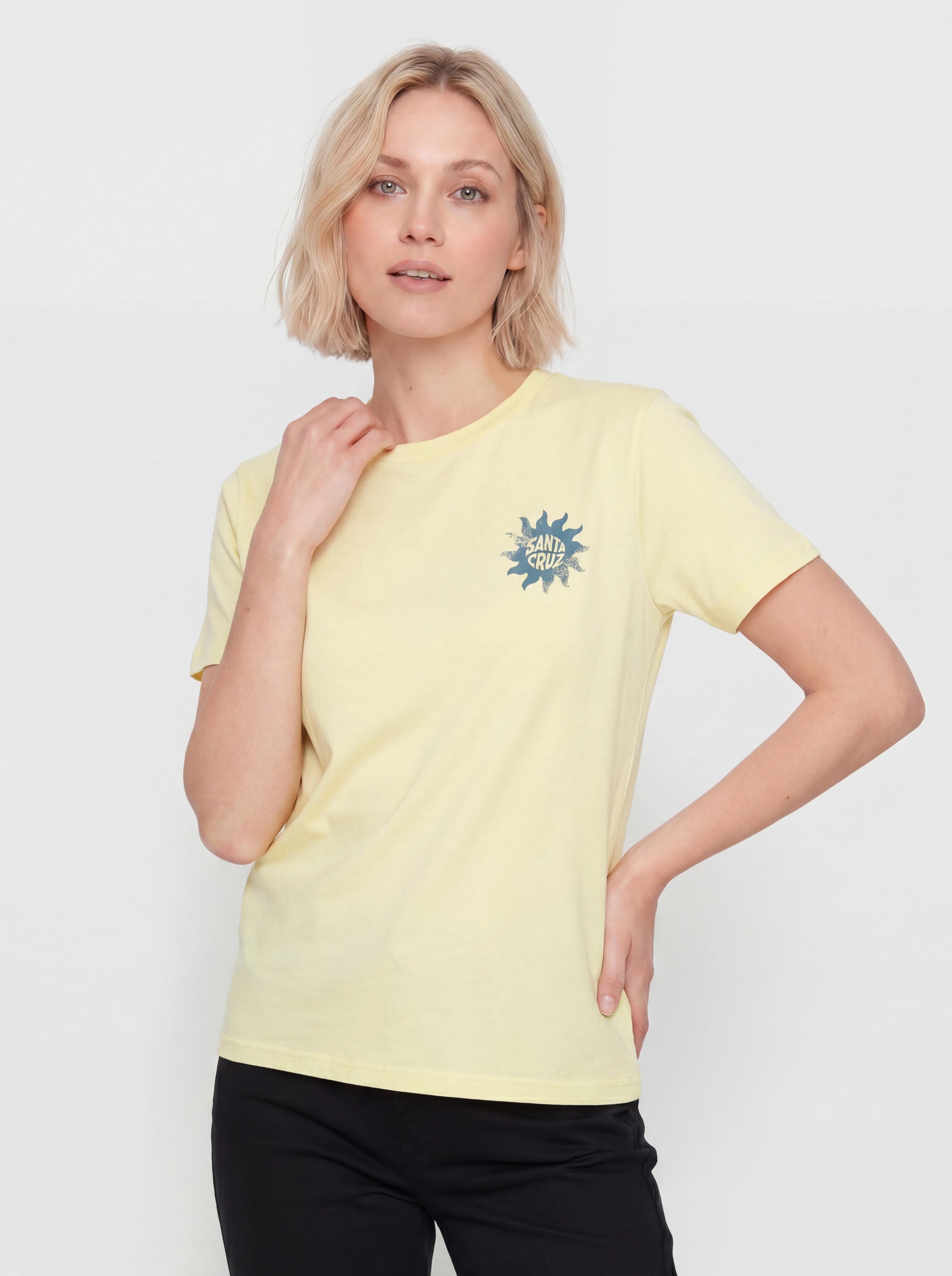 Тениска Santa Cruz Sun Daze Wmn (celestial yellow)