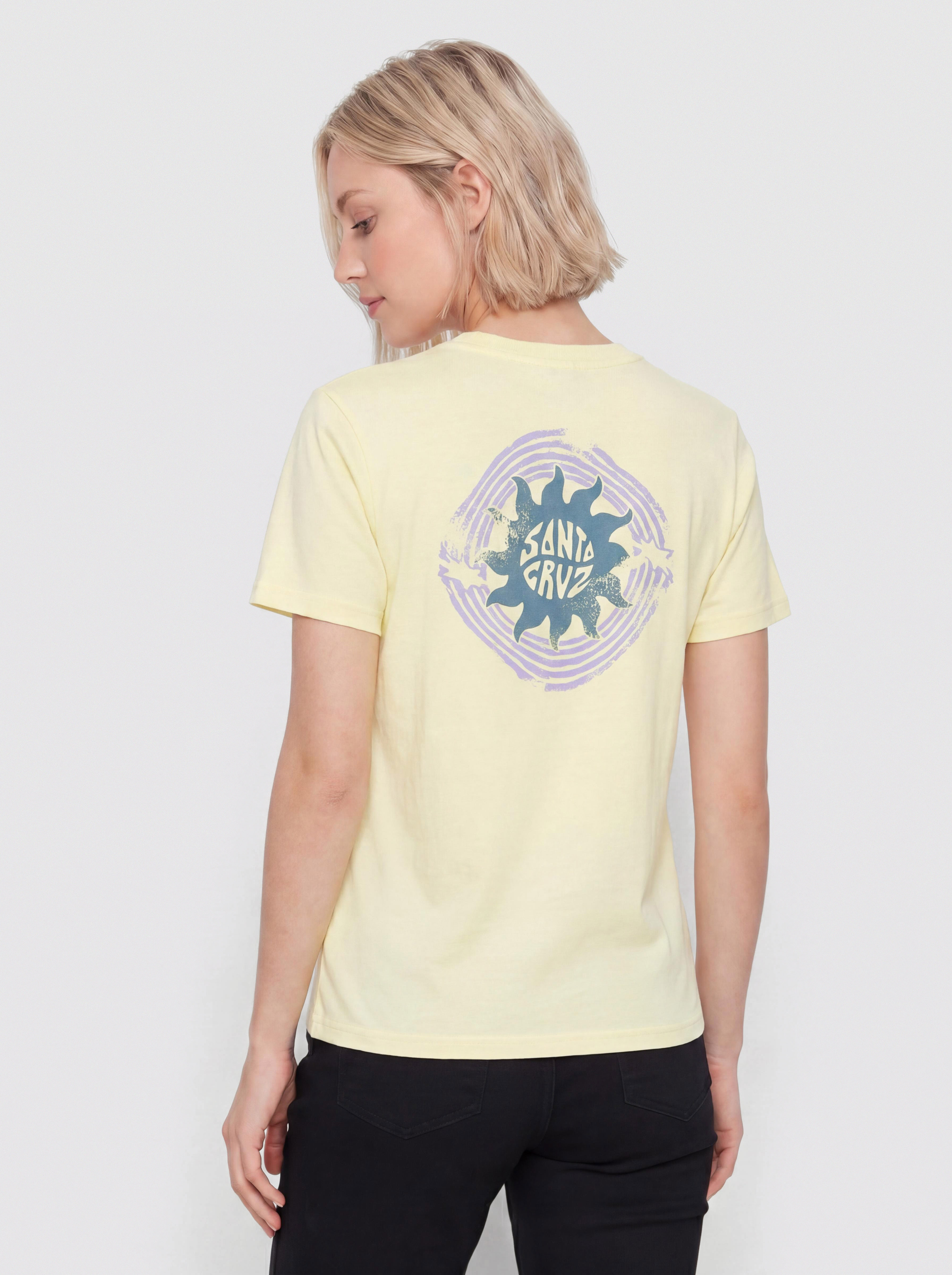 Тениска Santa Cruz Sun Daze Wmn (celestial yellow)