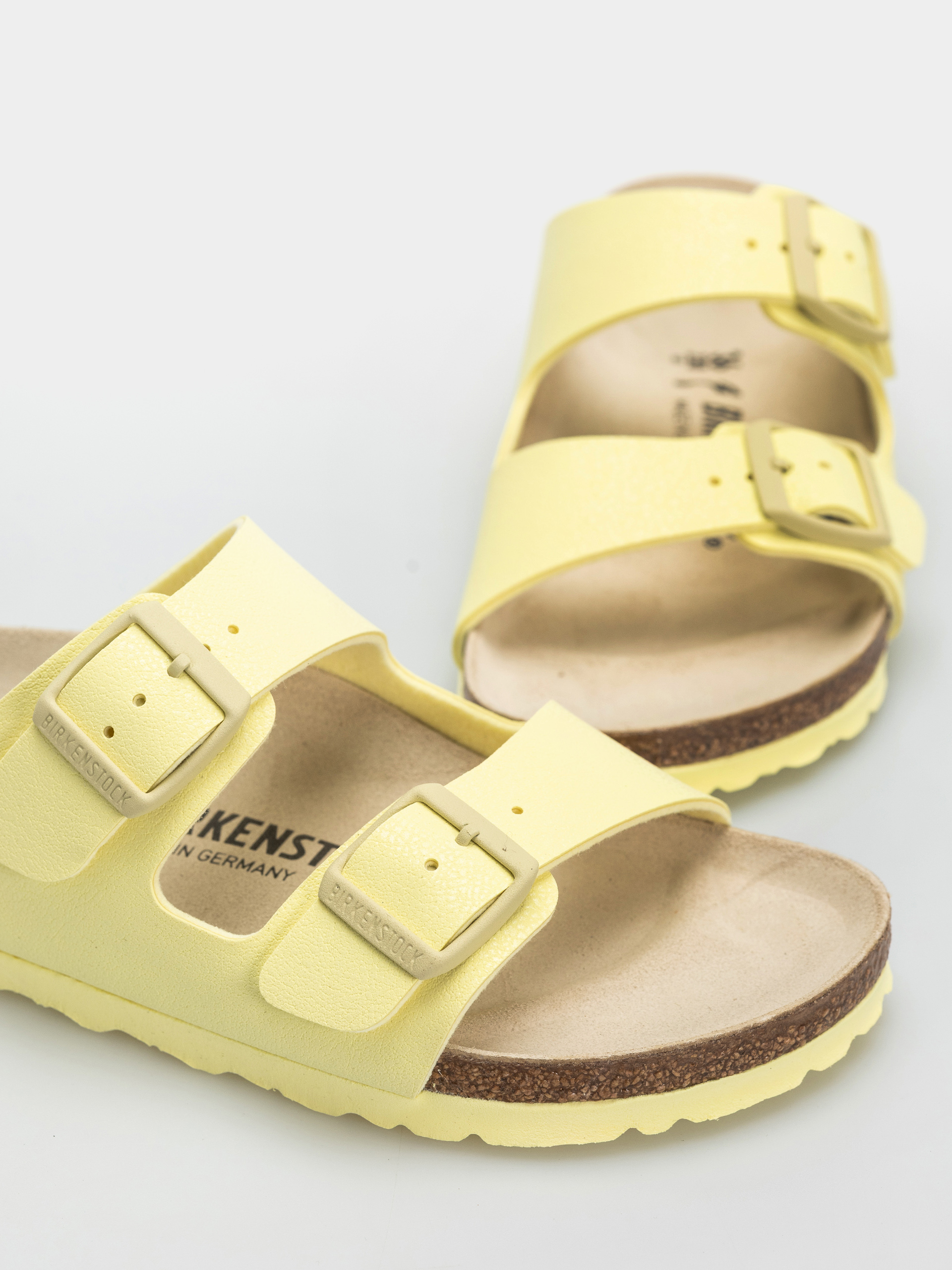 Чехли Birkenstock Arizona Birko Flor Nubuk Narrow (popcorn)