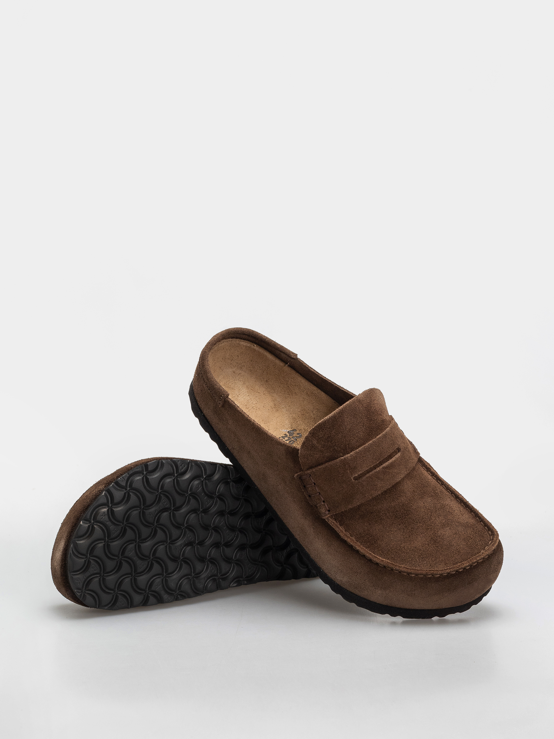 Чехли Birkenstock Naples Wrapped Suede Leather Regular (carafe)