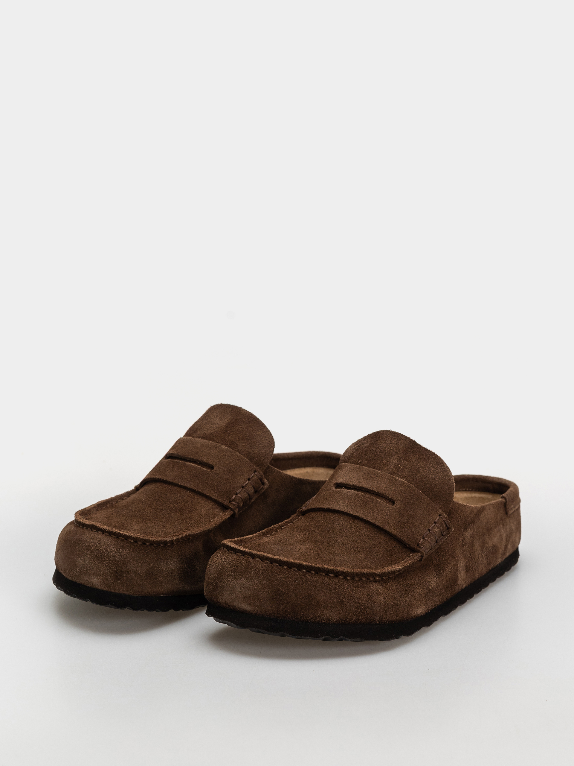 Чехли Birkenstock Naples Wrapped Suede Leather Regular (carafe)
