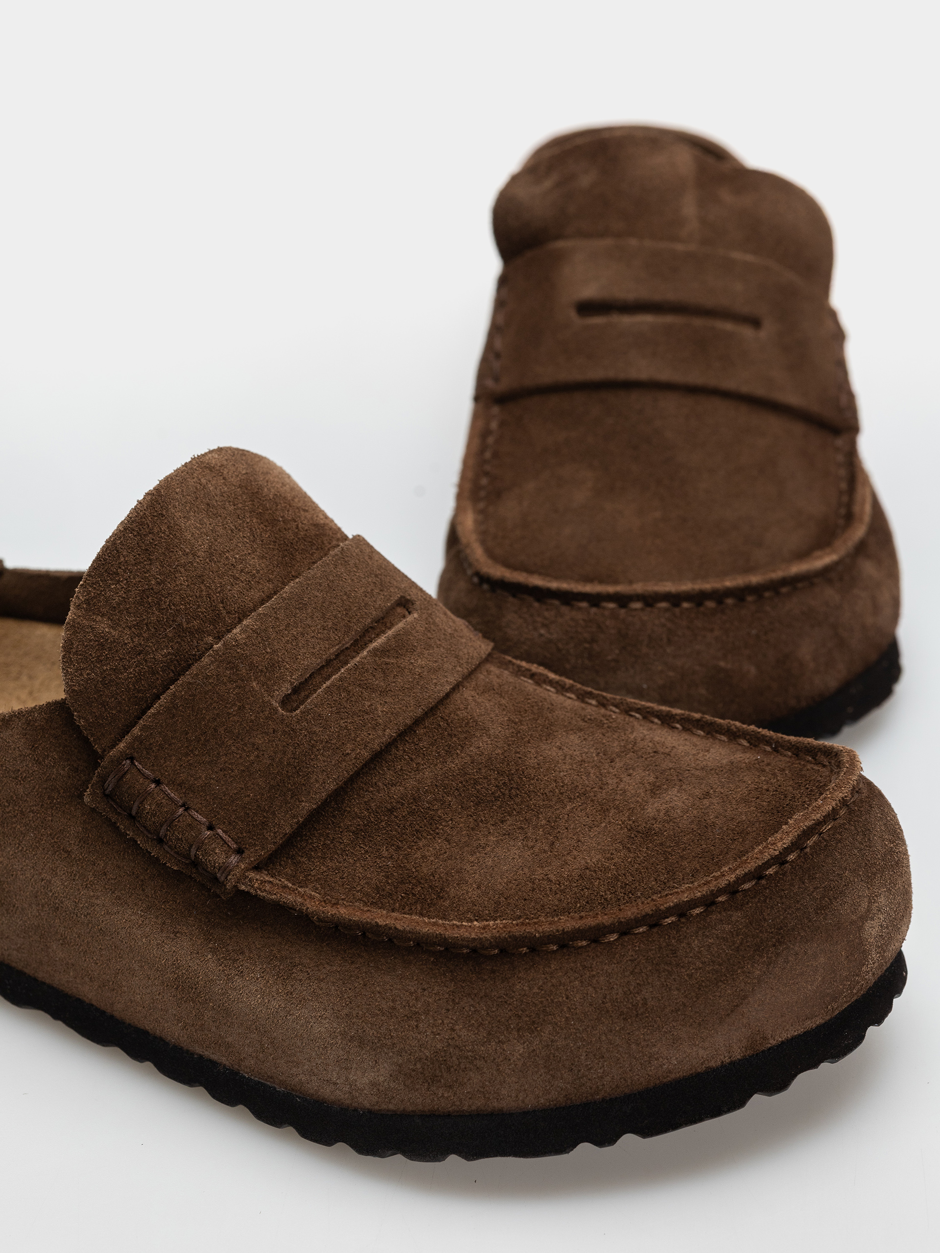 Чехли Birkenstock Naples Wrapped Suede Leather Regular (carafe)