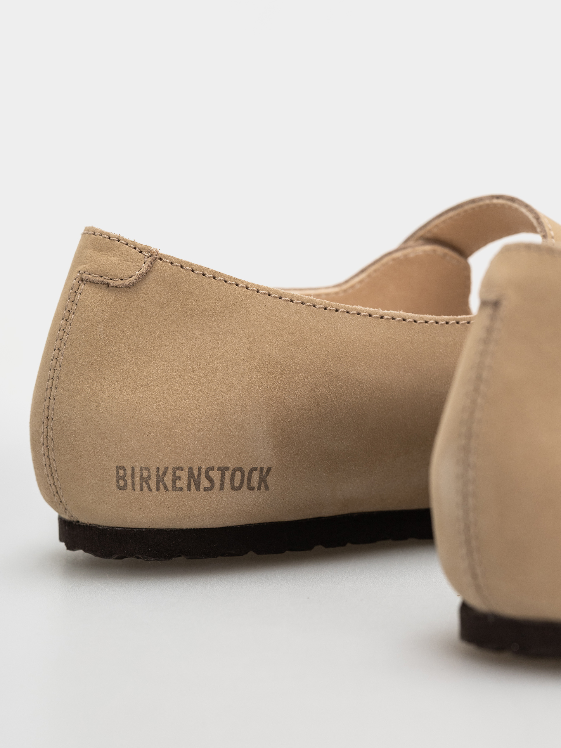 Чехли Birkenstock Santa Clarita Nubuck Leather Narrow Wmn (sandcastle)
