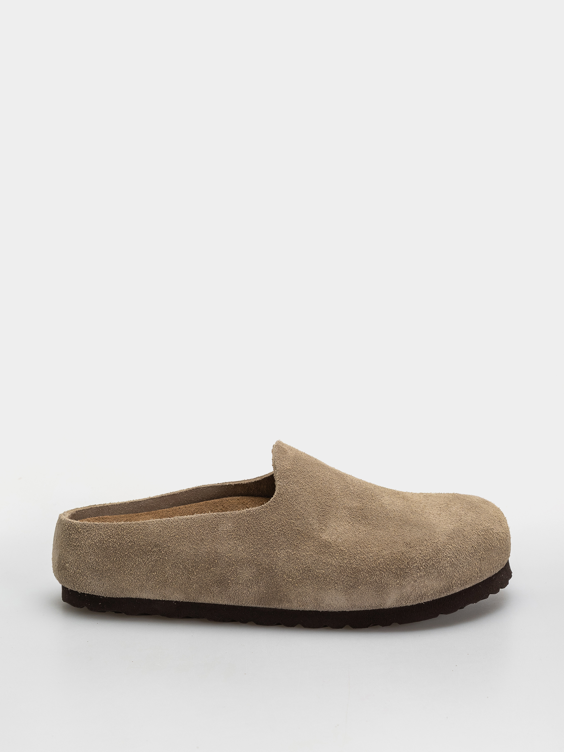 Чехли Birkenstock Amsterdam Wrapped Suede Leather Narrow (taupe)