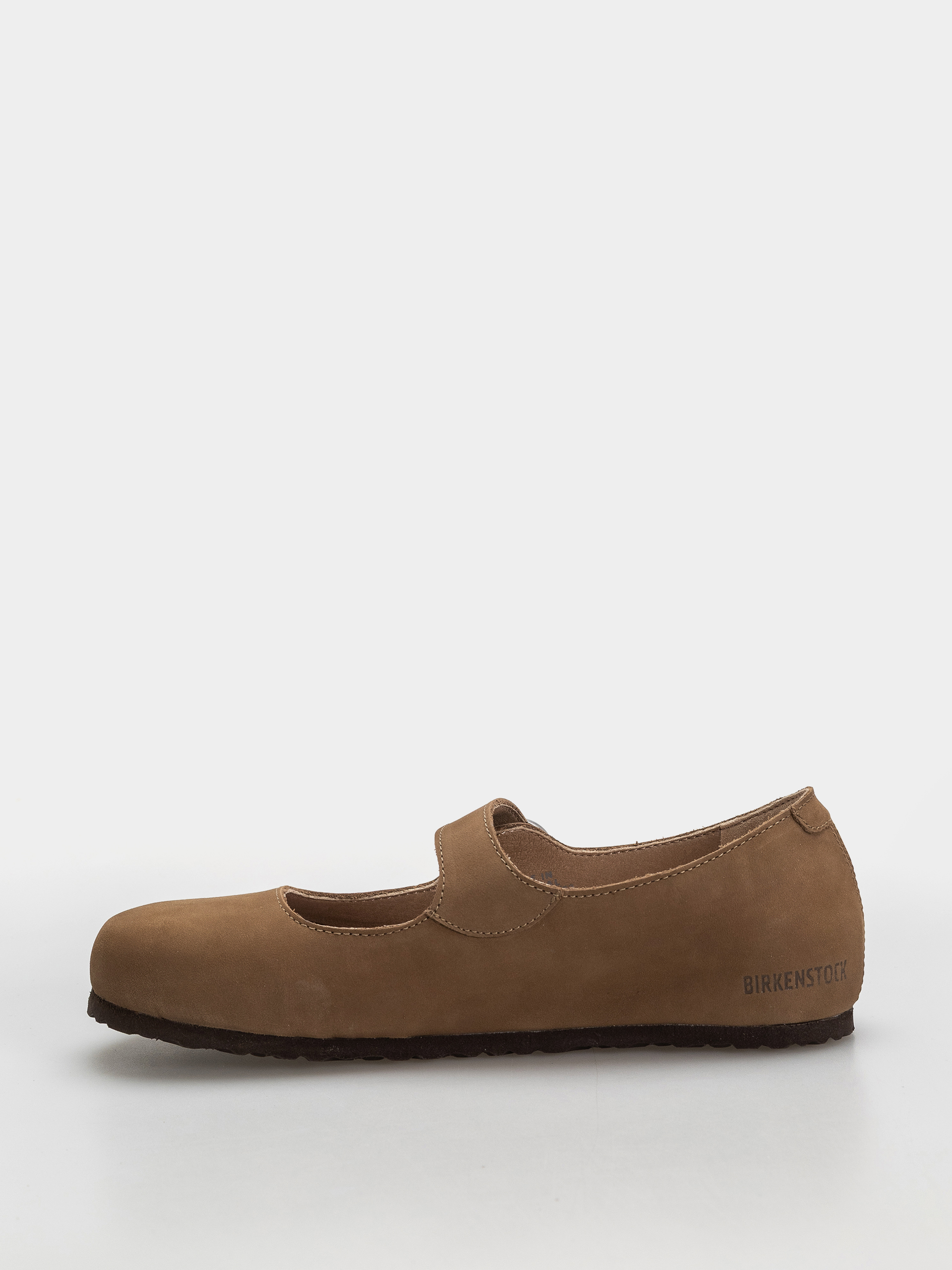 Чехли Birkenstock Santa Clarita Nubuck Leather Narrow Wmn (dark tea)