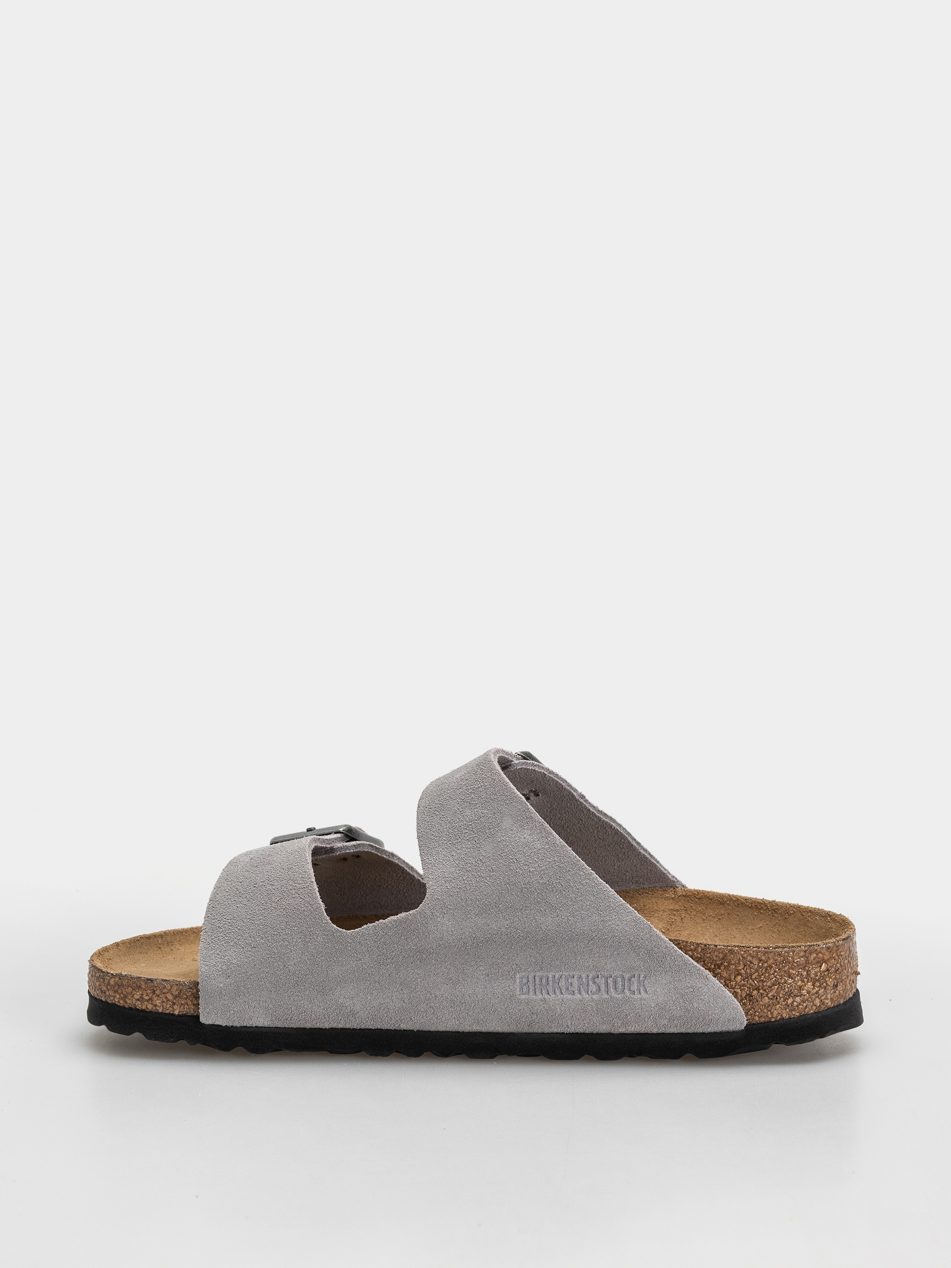 Чехли Birkenstock Arizona Suede Leather Narrow (lavender sky)
