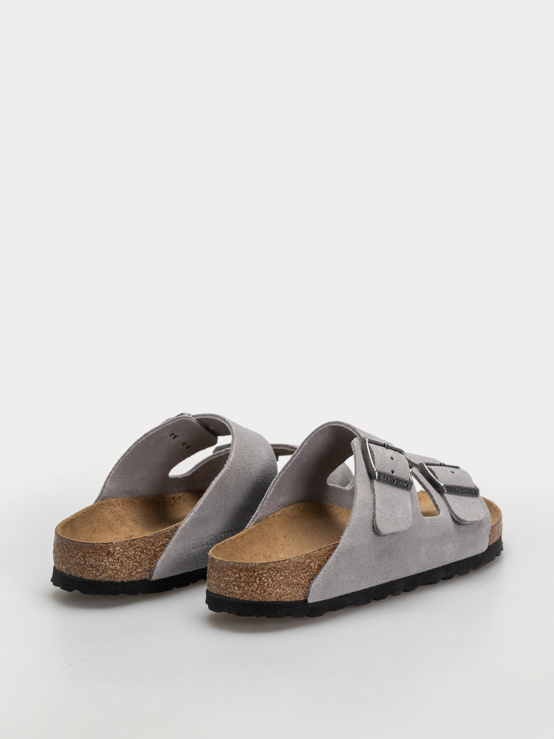 Чехли Birkenstock Arizona Suede Leather Narrow (lavender sky)