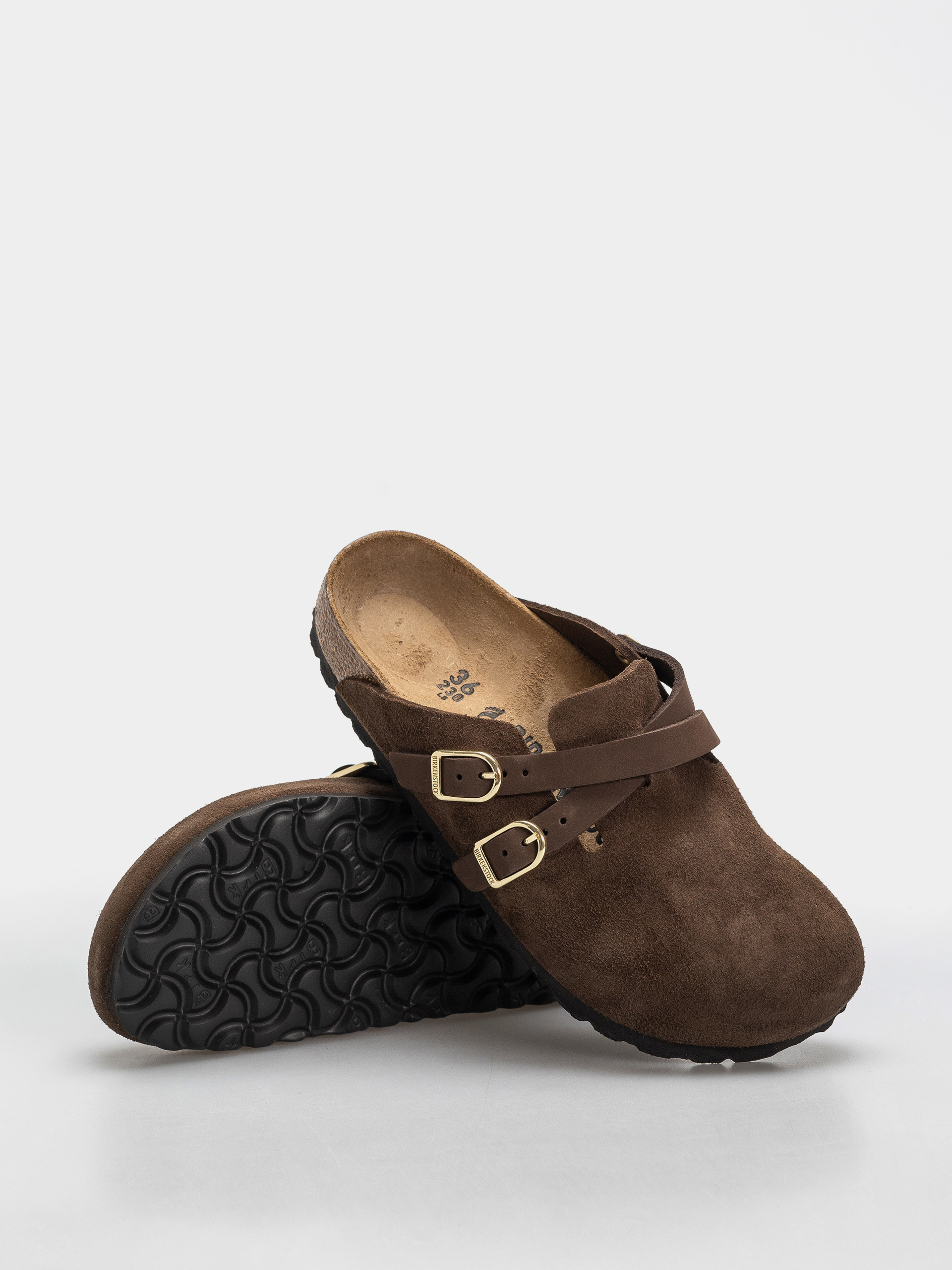 Чехли Birkenstock Blair Suede Leather Narrow Wmn (carafe)