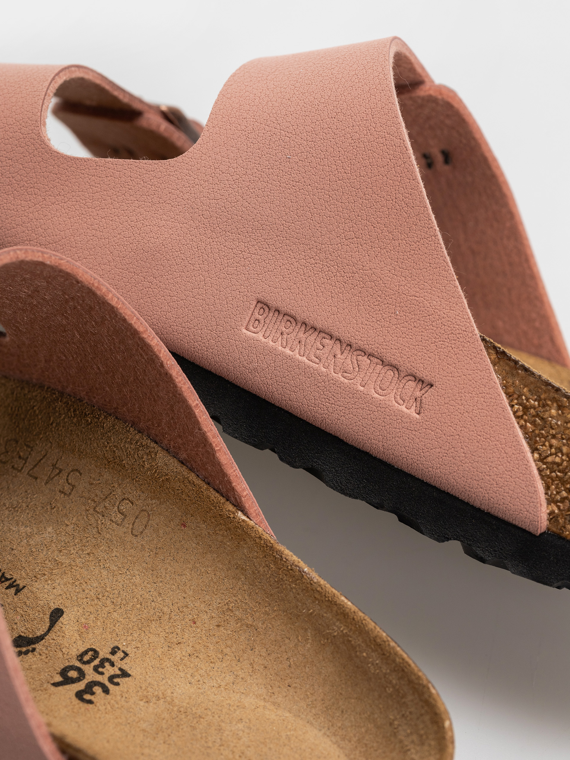 Чехли Birkenstock Arizona Birkibuc Narrow (pink clay)