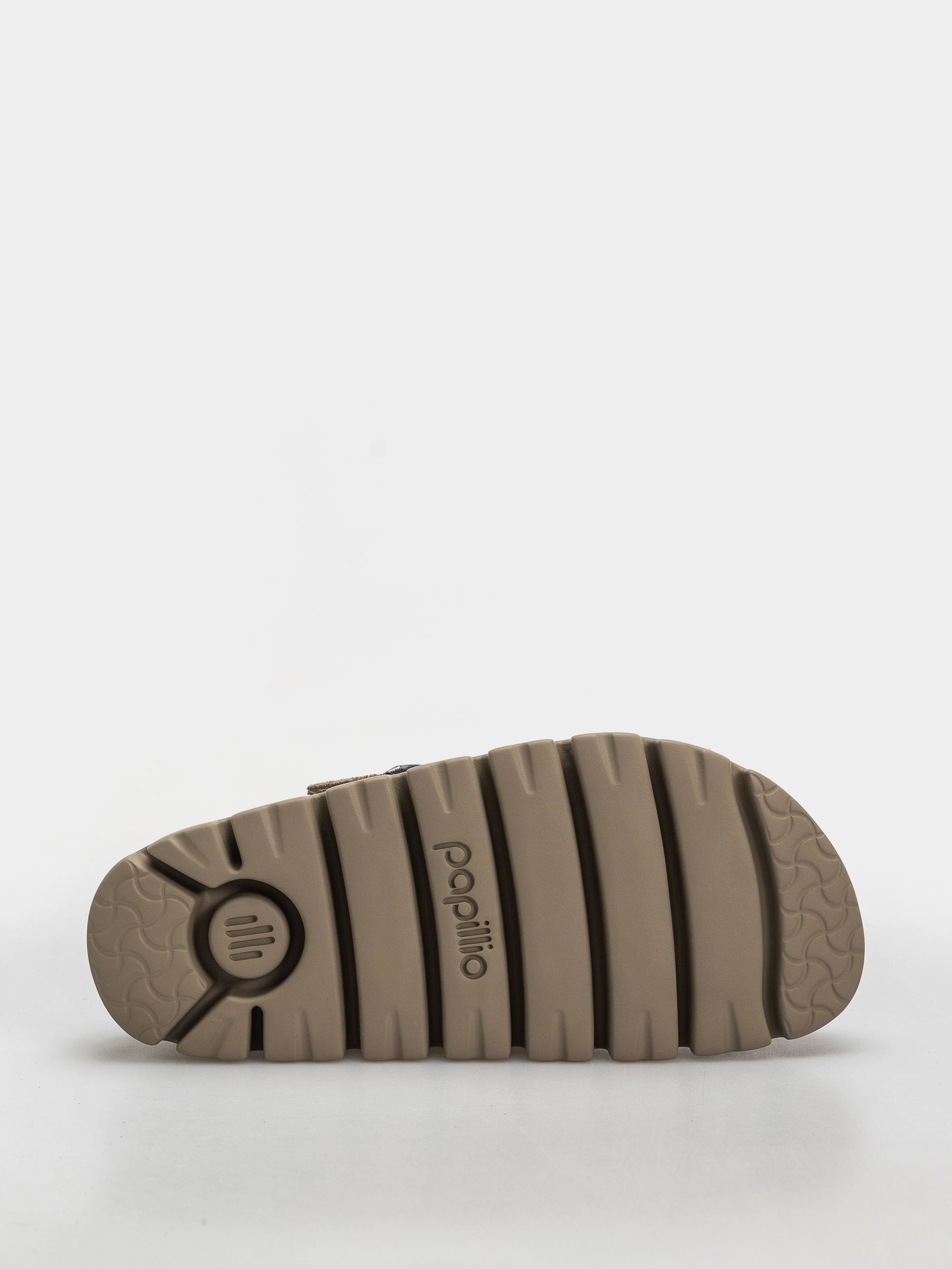 Чехли Birkenstock Boston Chunky Suede Leather Narrow Wmn (taupe)