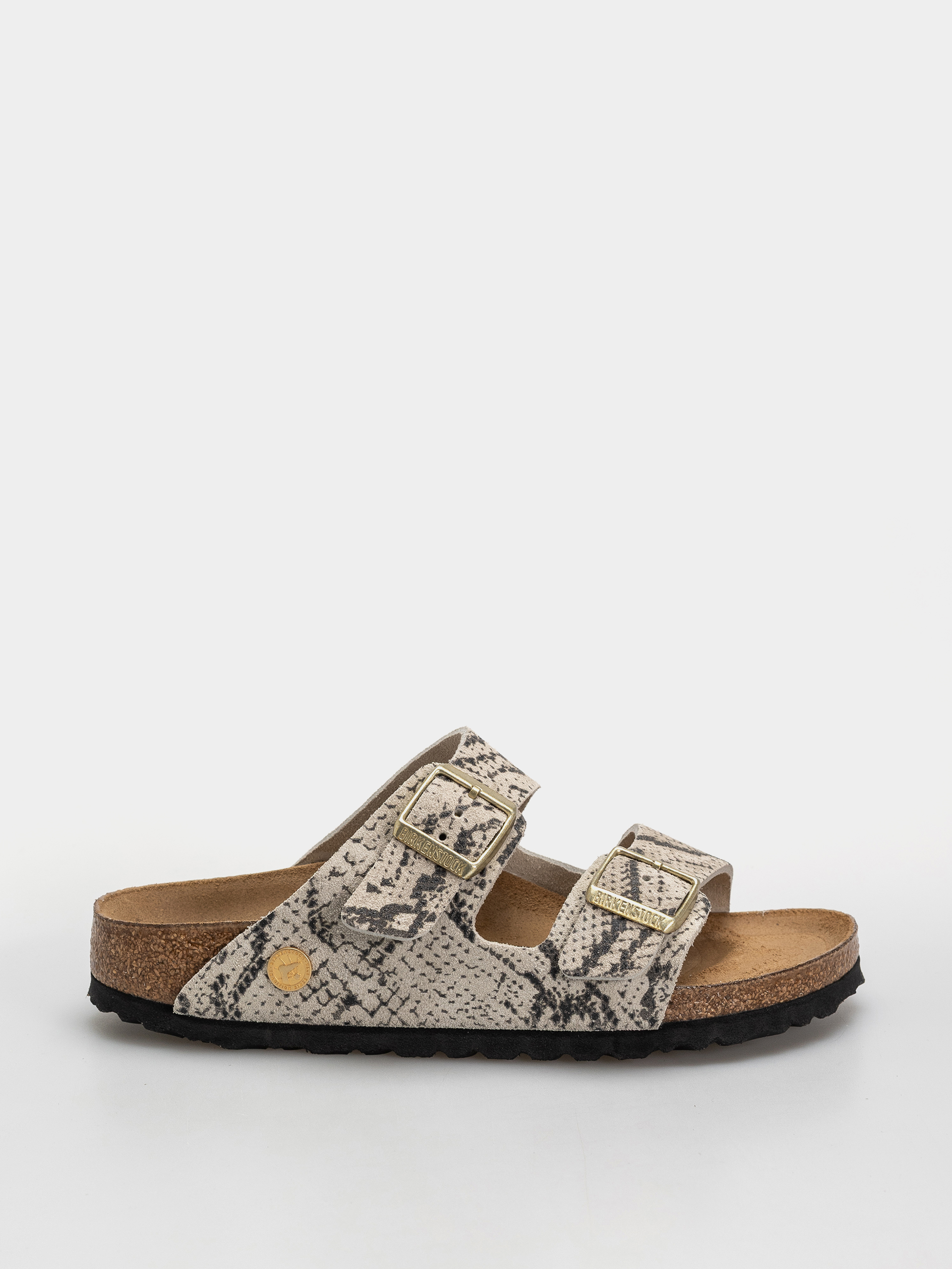 Чехли Birkenstock Arizona Suede Leather Narrow Wmn (snake oyster)