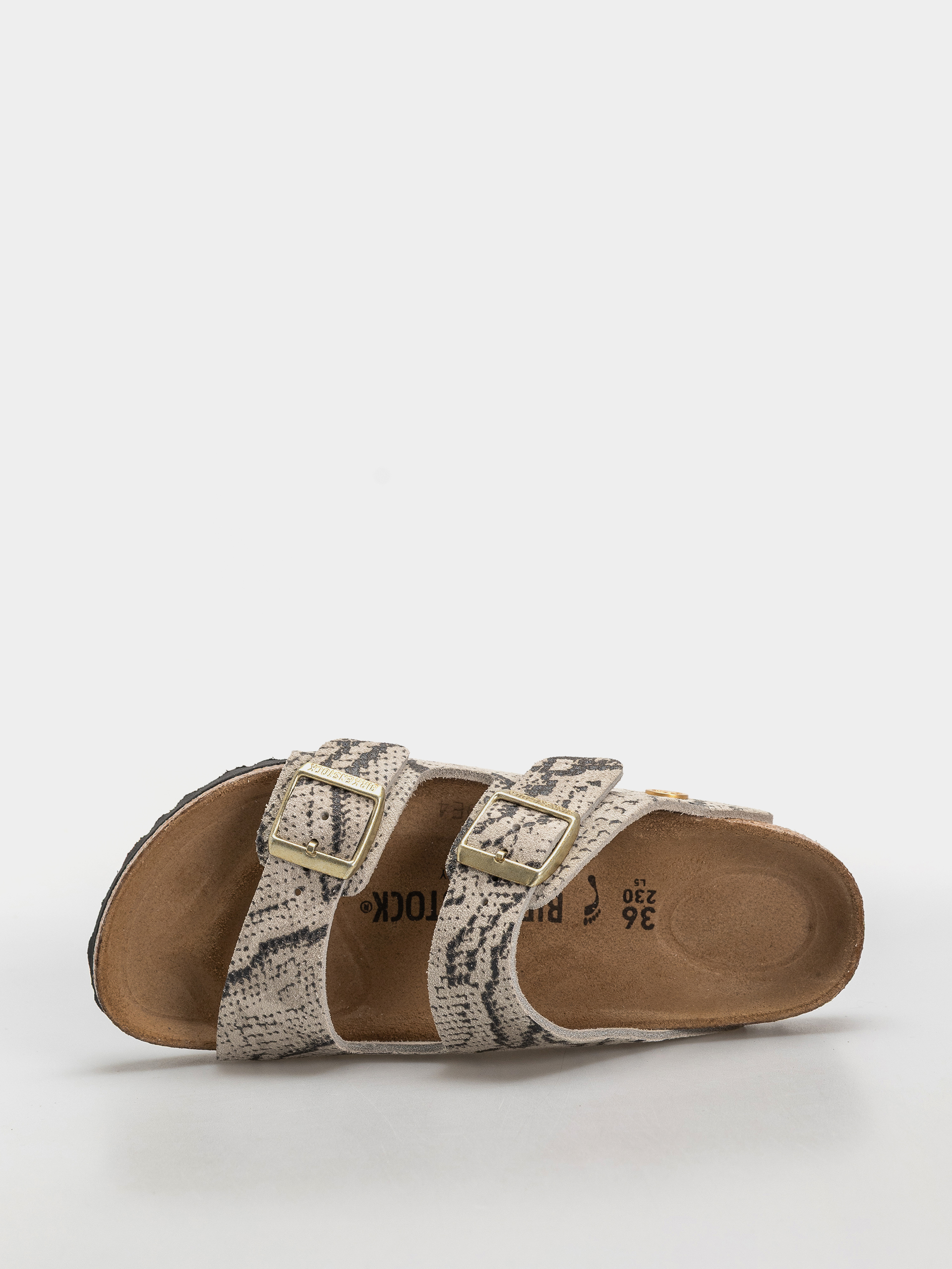 Чехли Birkenstock Arizona Suede Leather Narrow Wmn (snake oyster)