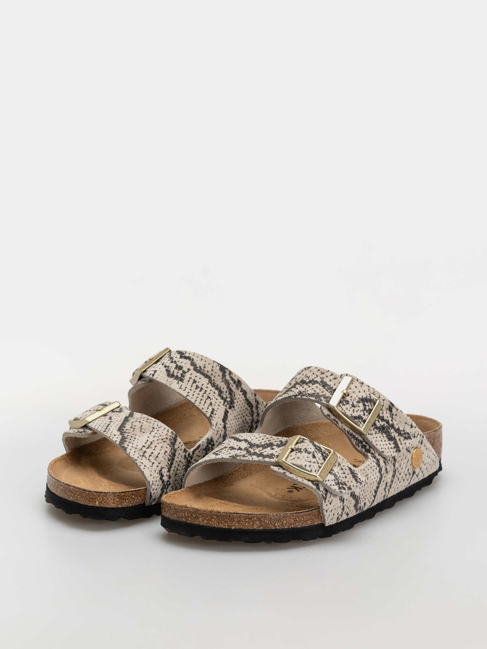 Чехли Birkenstock Arizona Suede Leather Narrow Wmn (snake oyster)