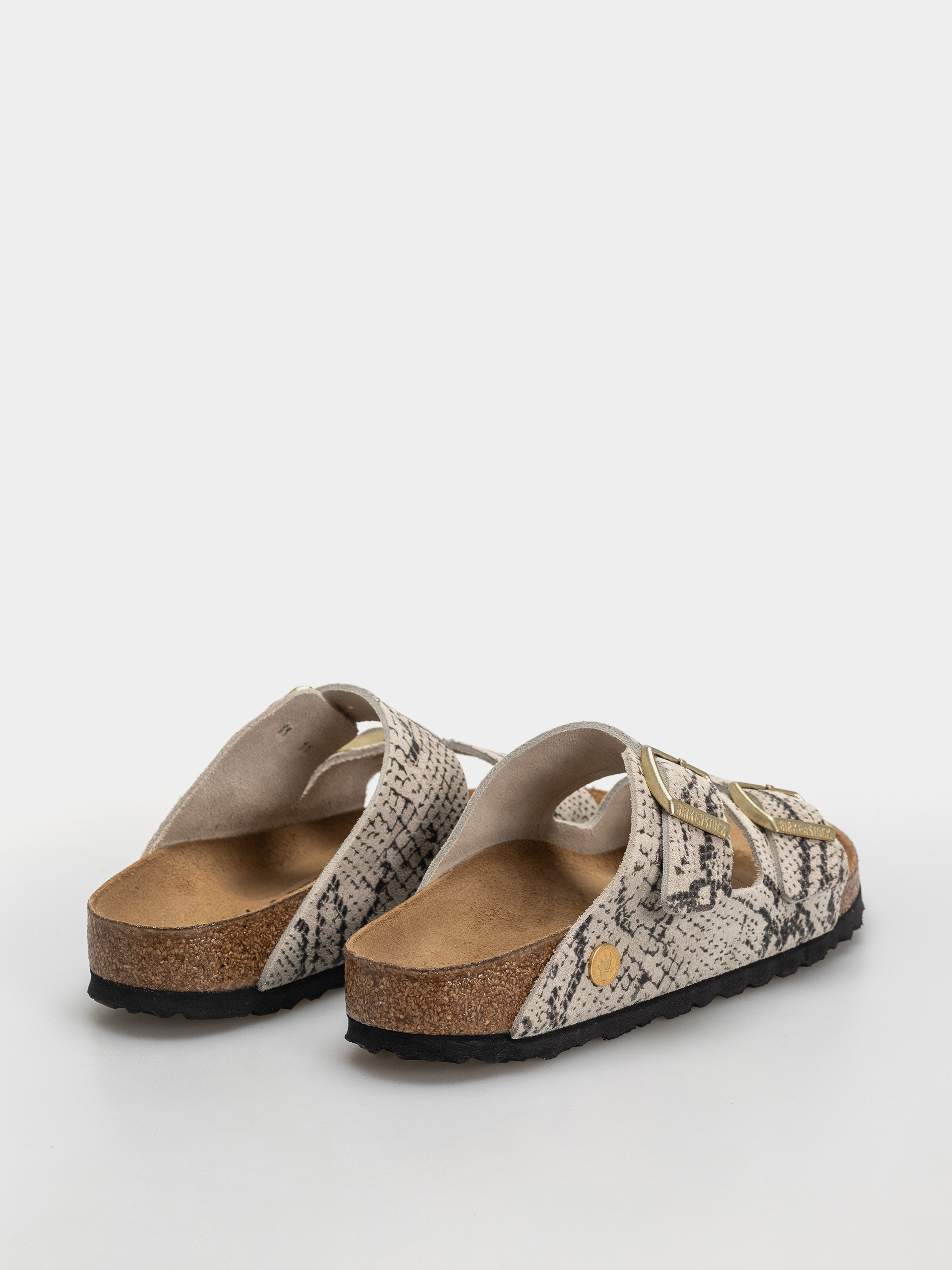 Чехли Birkenstock Arizona Suede Leather Narrow Wmn (snake oyster)