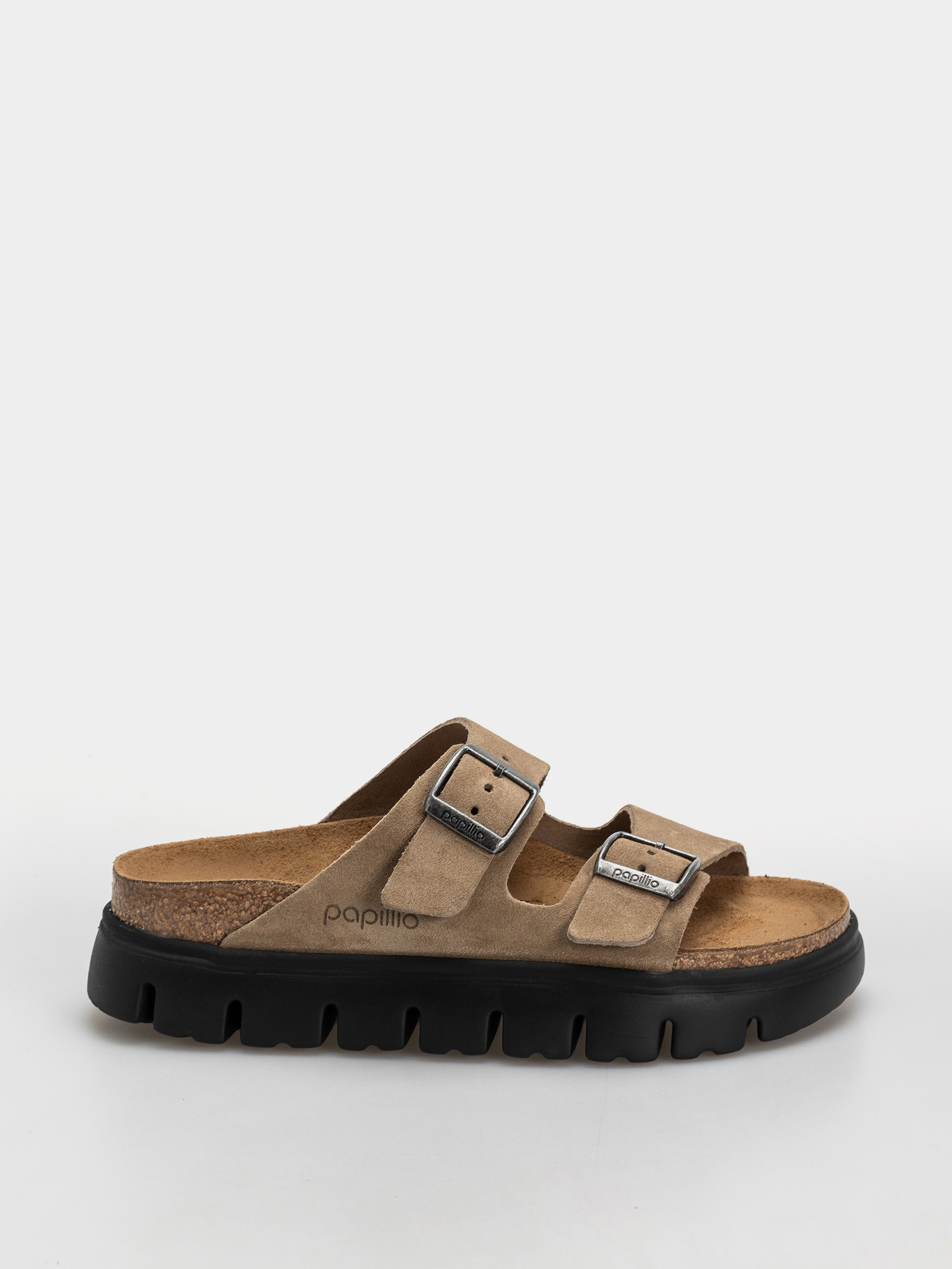 Чехли Birkenstock Arizona Chunky Suede Leather Narrow Wmn (gray taupe)