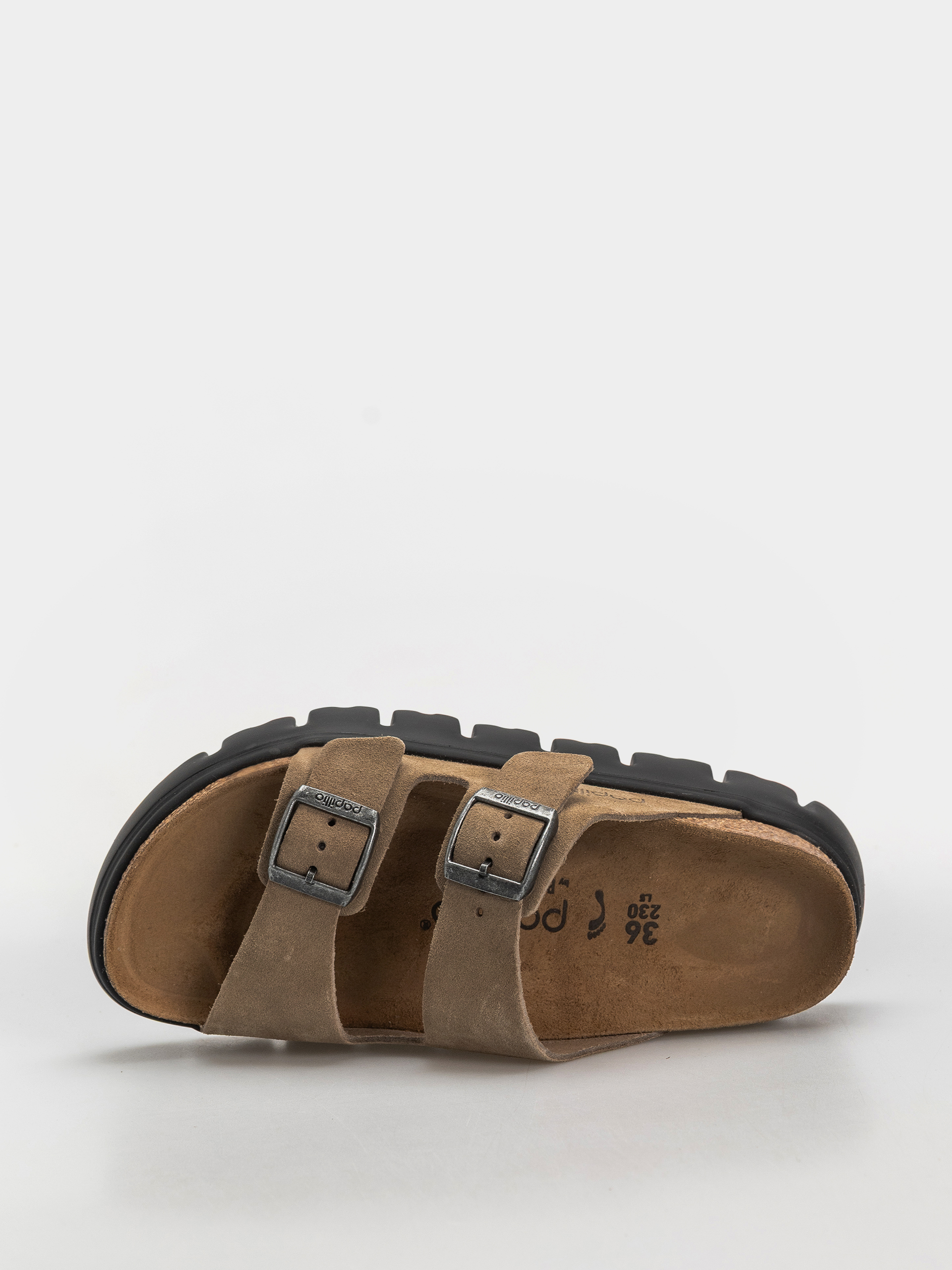 Чехли Birkenstock Arizona Chunky Suede Leather Narrow Wmn (gray taupe)