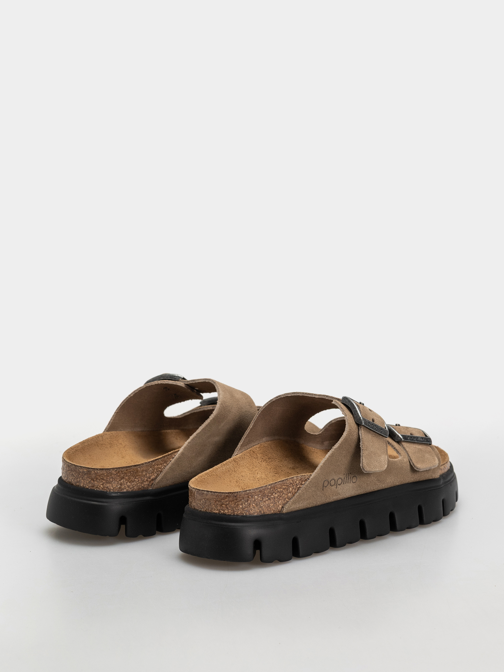Чехли Birkenstock Arizona Chunky Suede Leather Narrow Wmn (gray taupe)