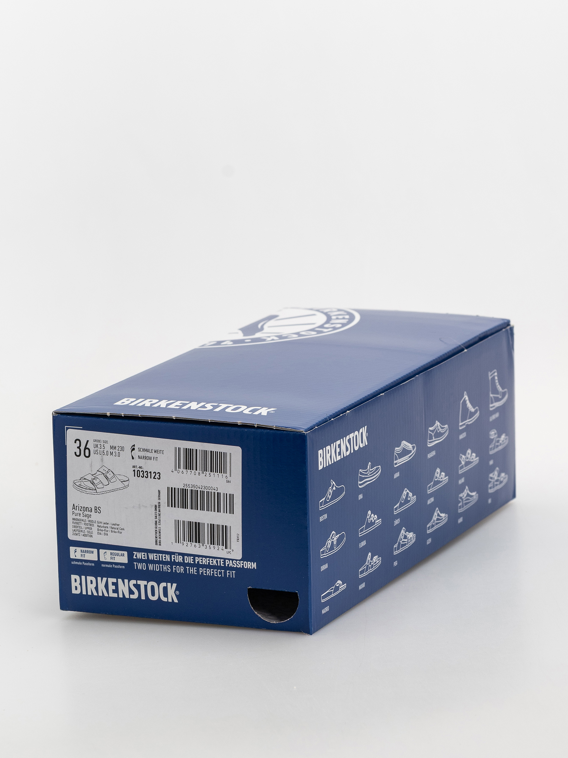 Чехли Birkenstock Arizona Birko Flor Narrow (pure sage)