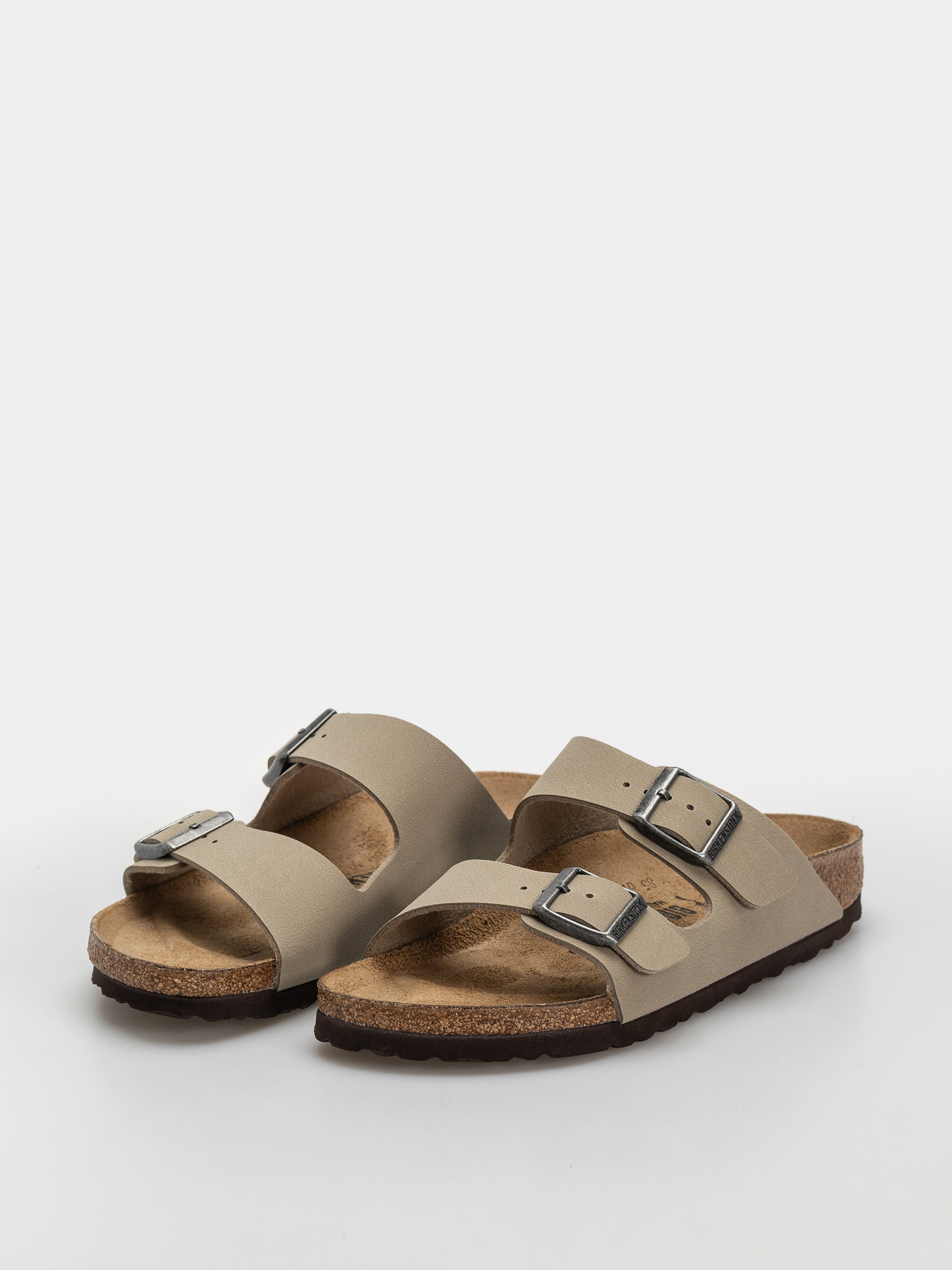 Чехли Birkenstock Arizona Birko Flor Narrow (faded khaki/dark brown os)
