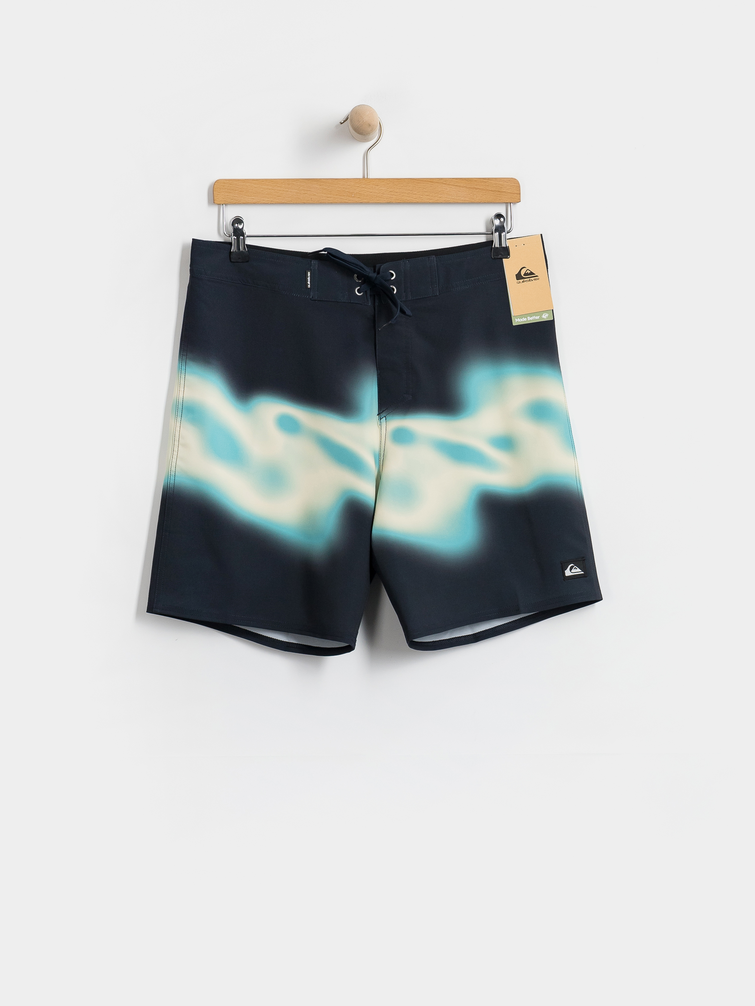 Плажни къси панталони Quiksilver Surfsilk Straight 18 (dark navy thermo stripe)