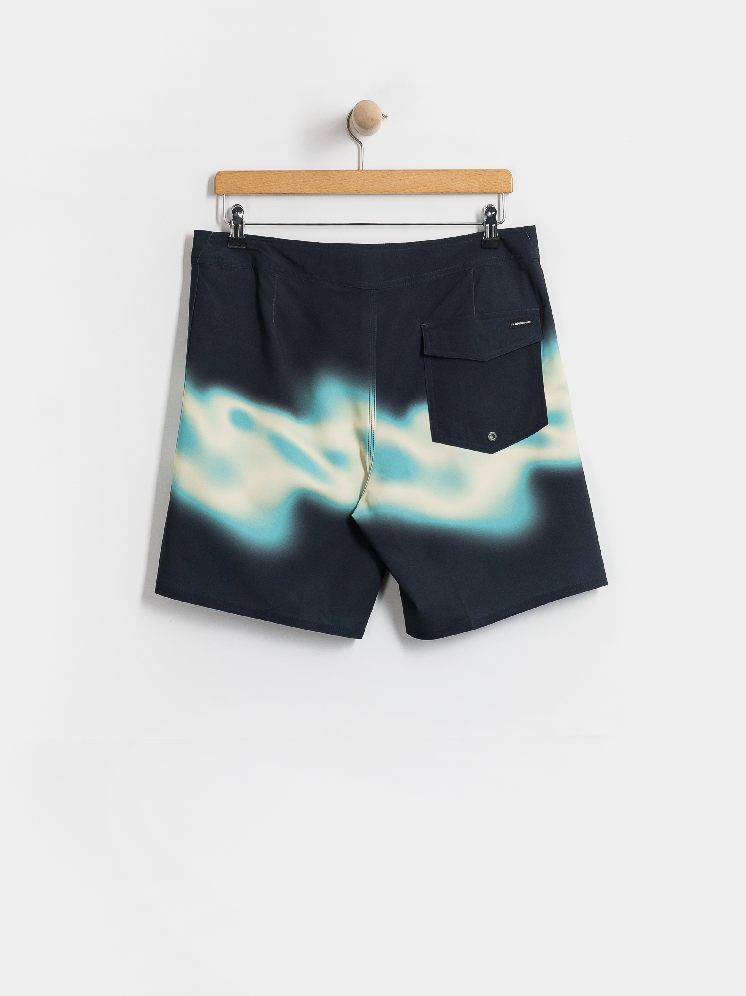 Плажни къси панталони Quiksilver Surfsilk Straight 18 (dark navy thermo stripe)