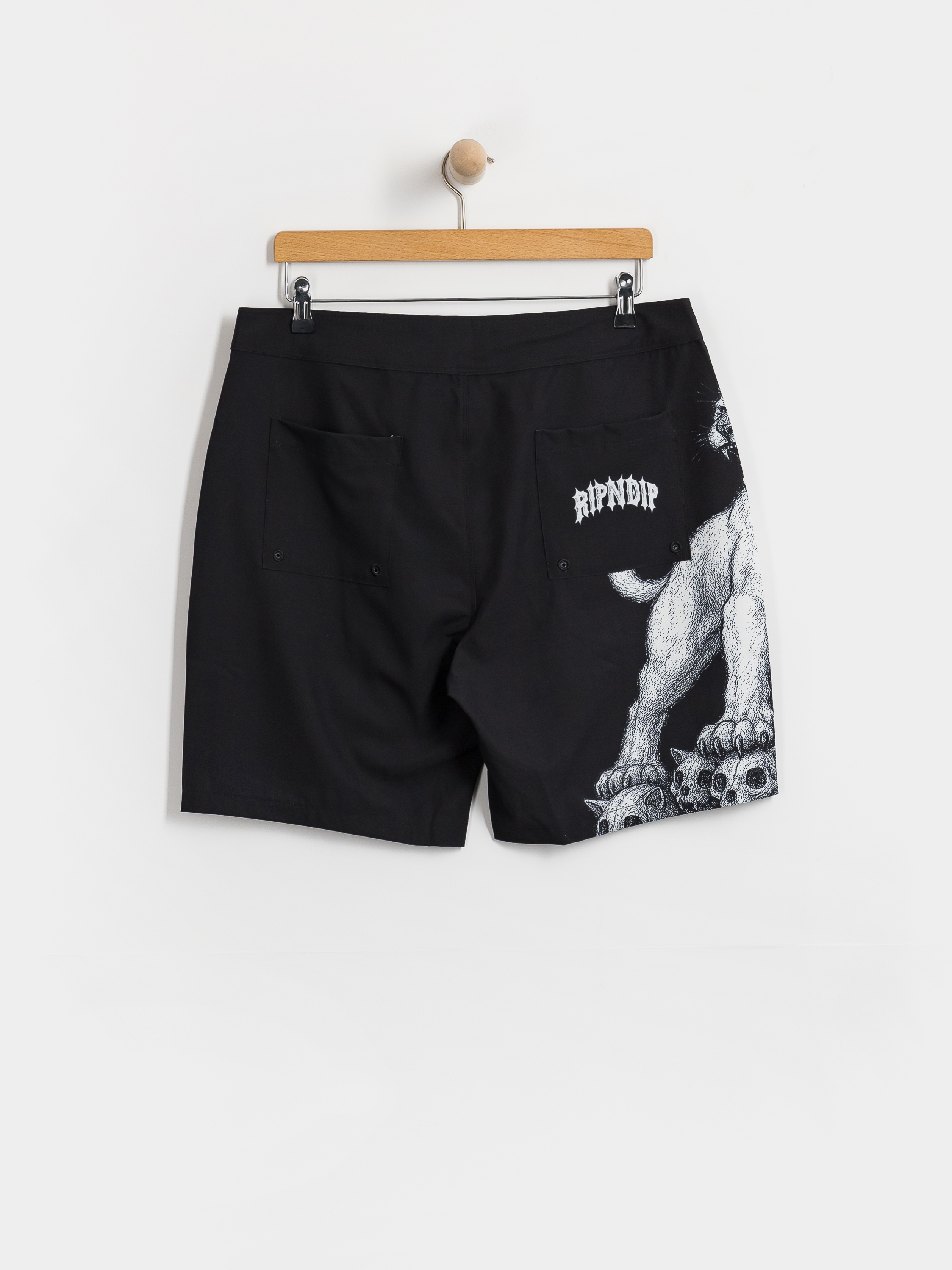 Къси панталони RipNDip Wasteland Swim (black)