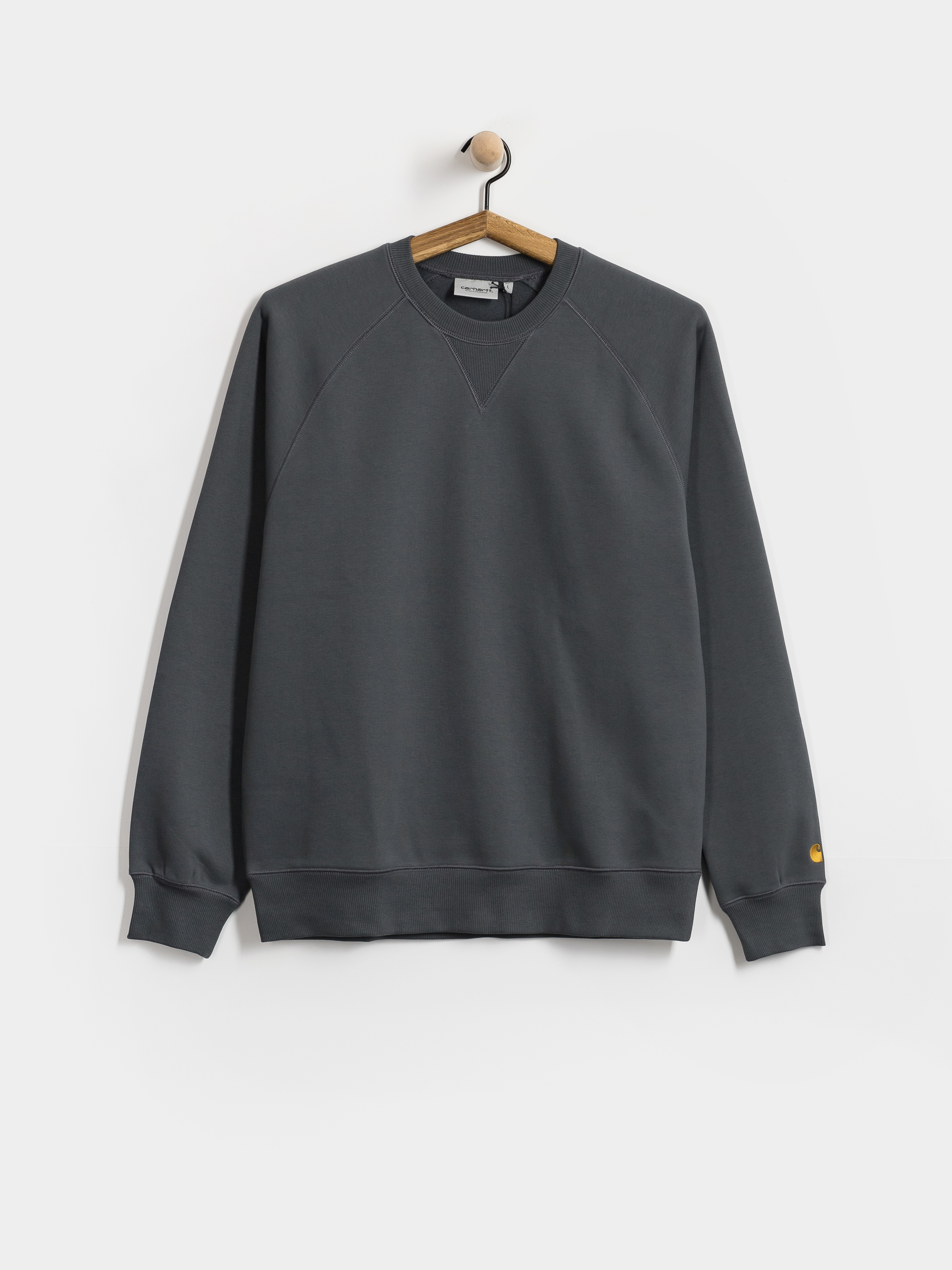 Суитшърт Carhartt WIP Chase (styx/gold)